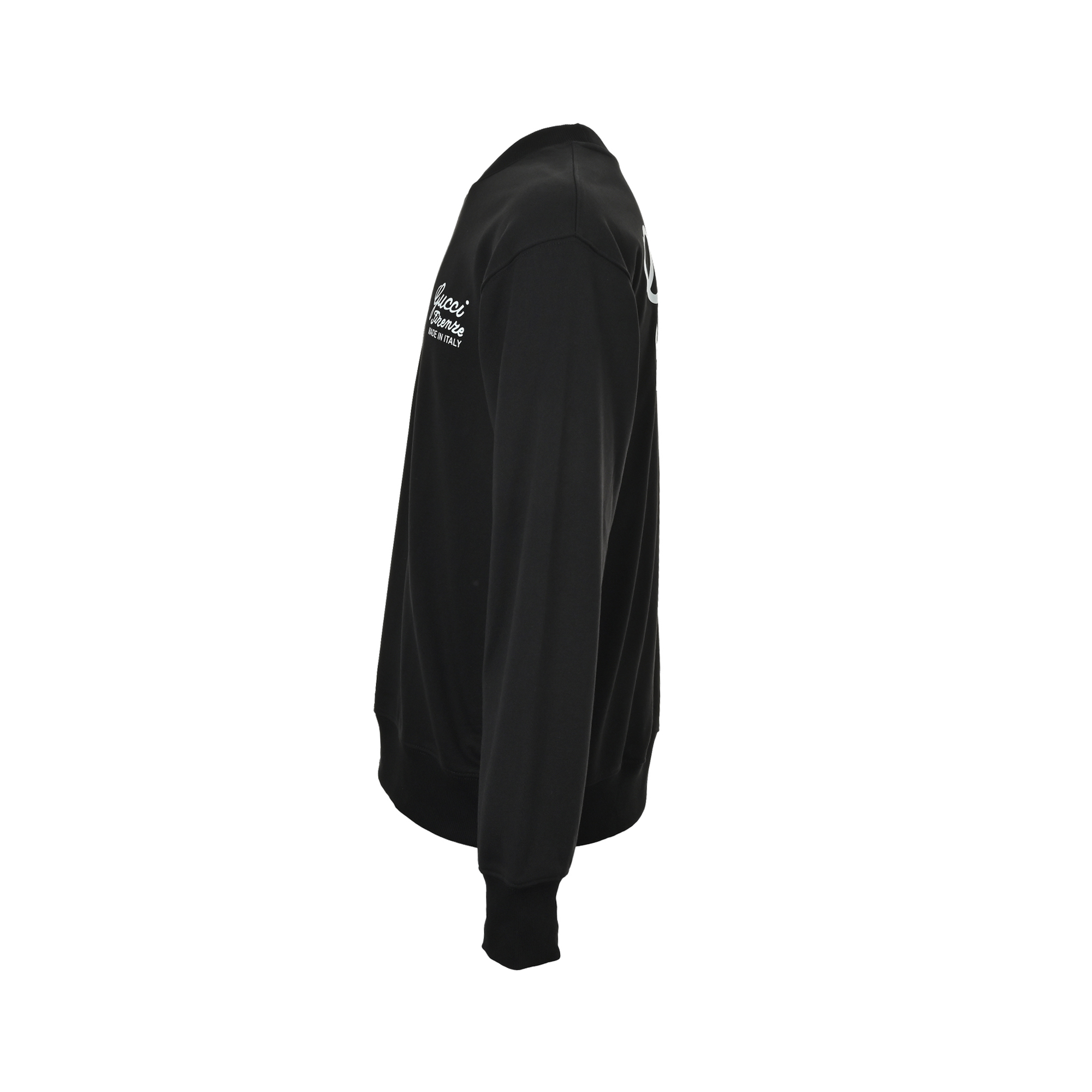 Gucci/古驰 25Fw 签名印花圆领卫衣