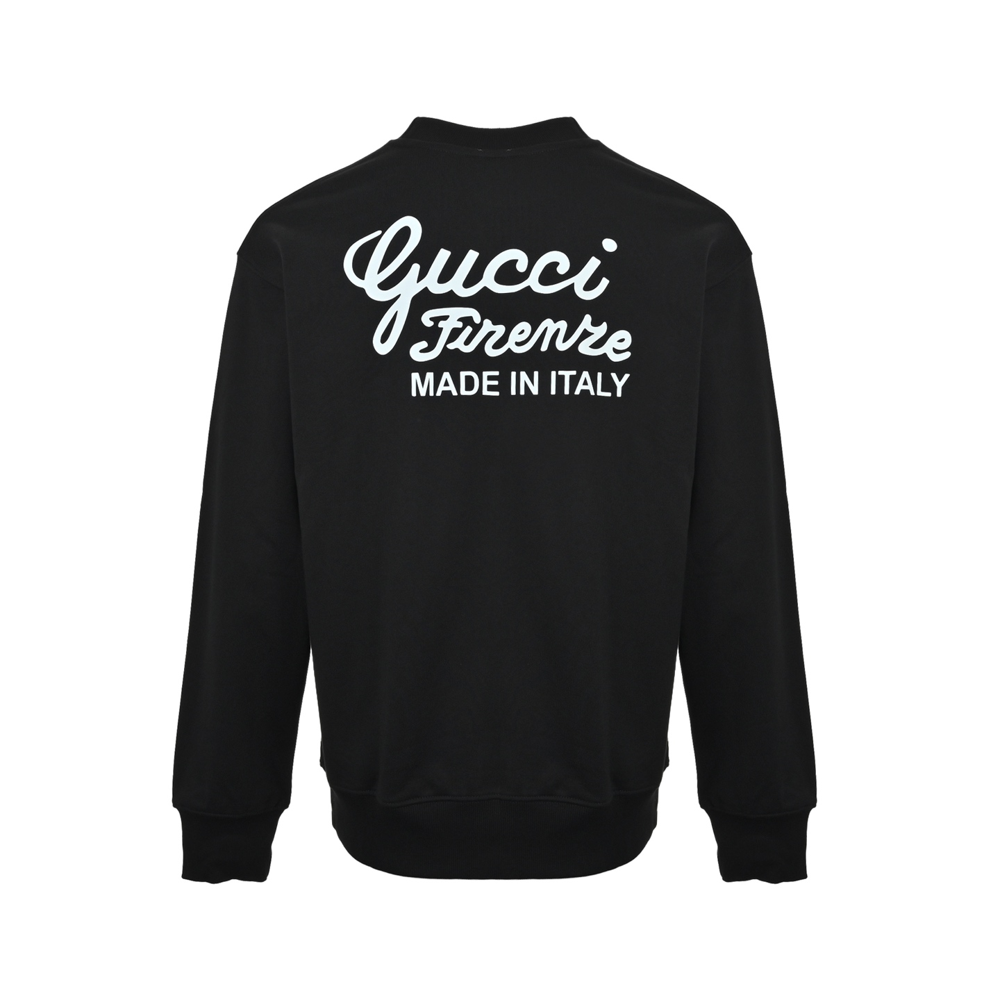 Gucci/古驰 25Fw 签名印花圆领卫衣