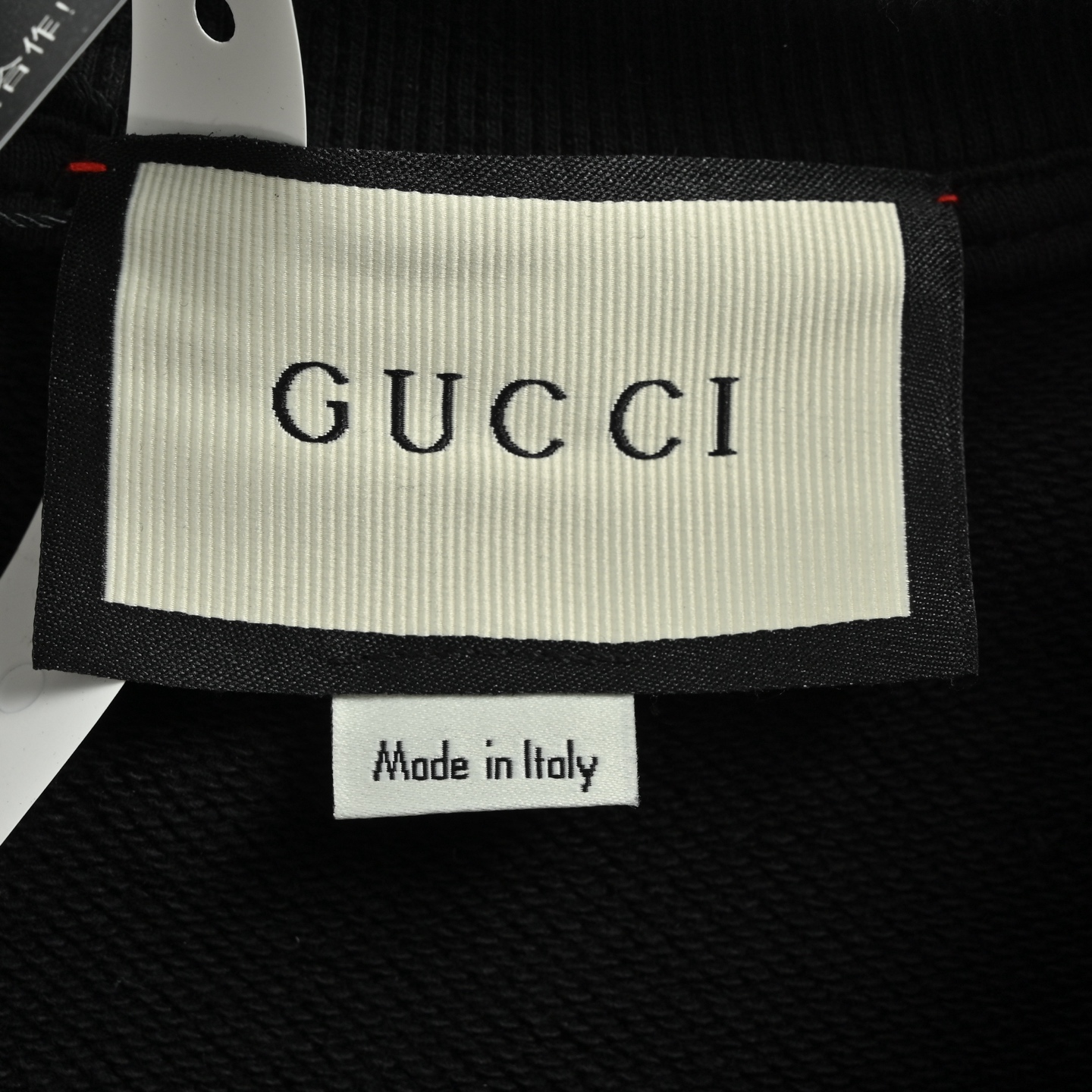 Gucci/古驰 水洗手绘字母字母圆领卫衣