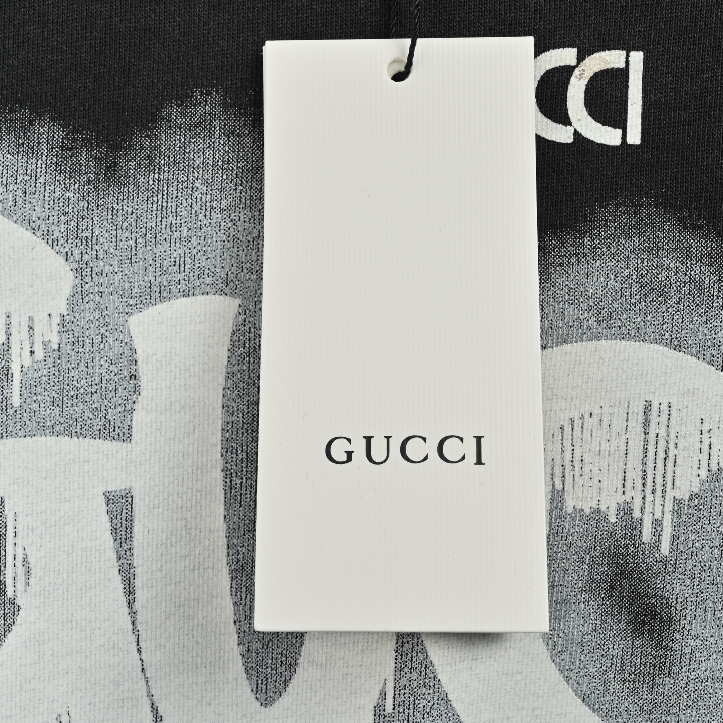 Gucci/古驰 水洗手绘字母字母圆领卫衣