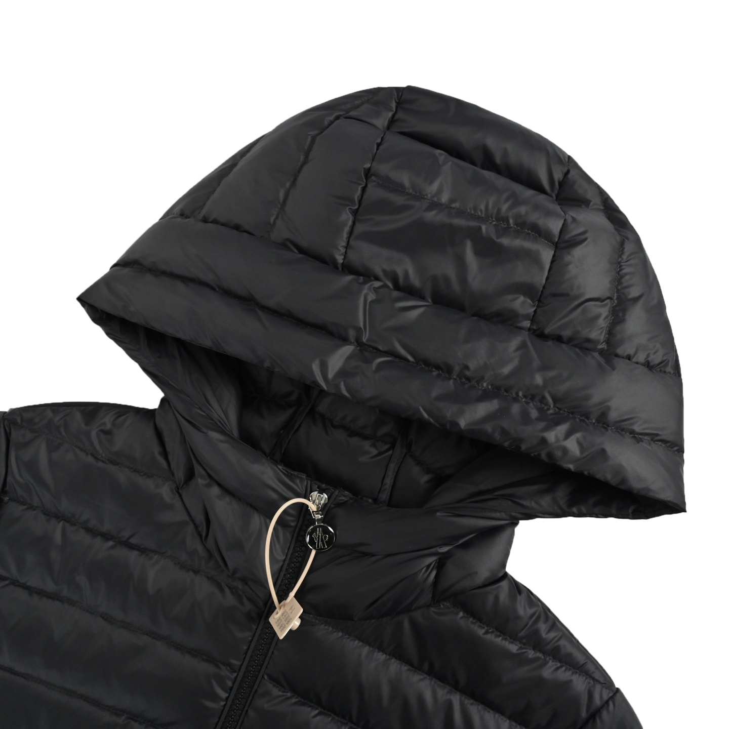 Moncler/蒙口 女士排骨拉链连帽羽绒服