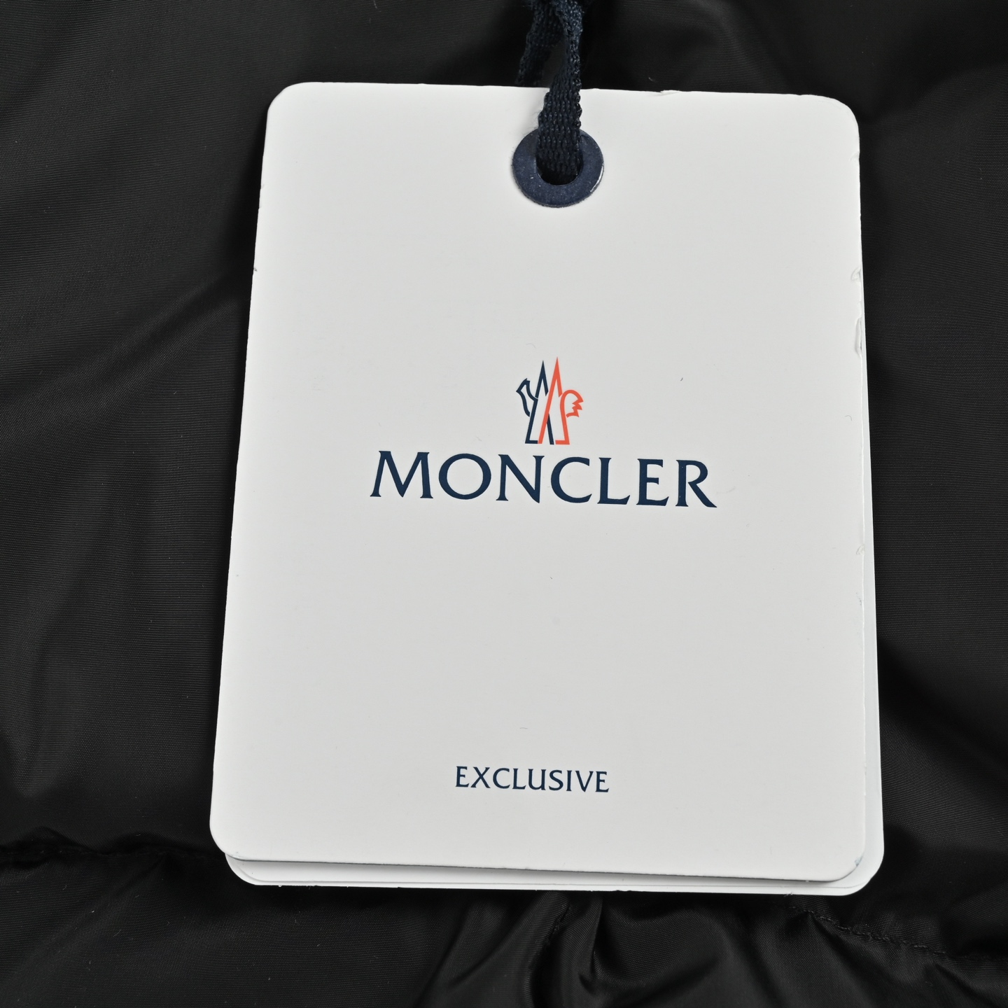 Moncler/蒙口 黑巧白巧Litte方形绗缝长款连帽羽绒服