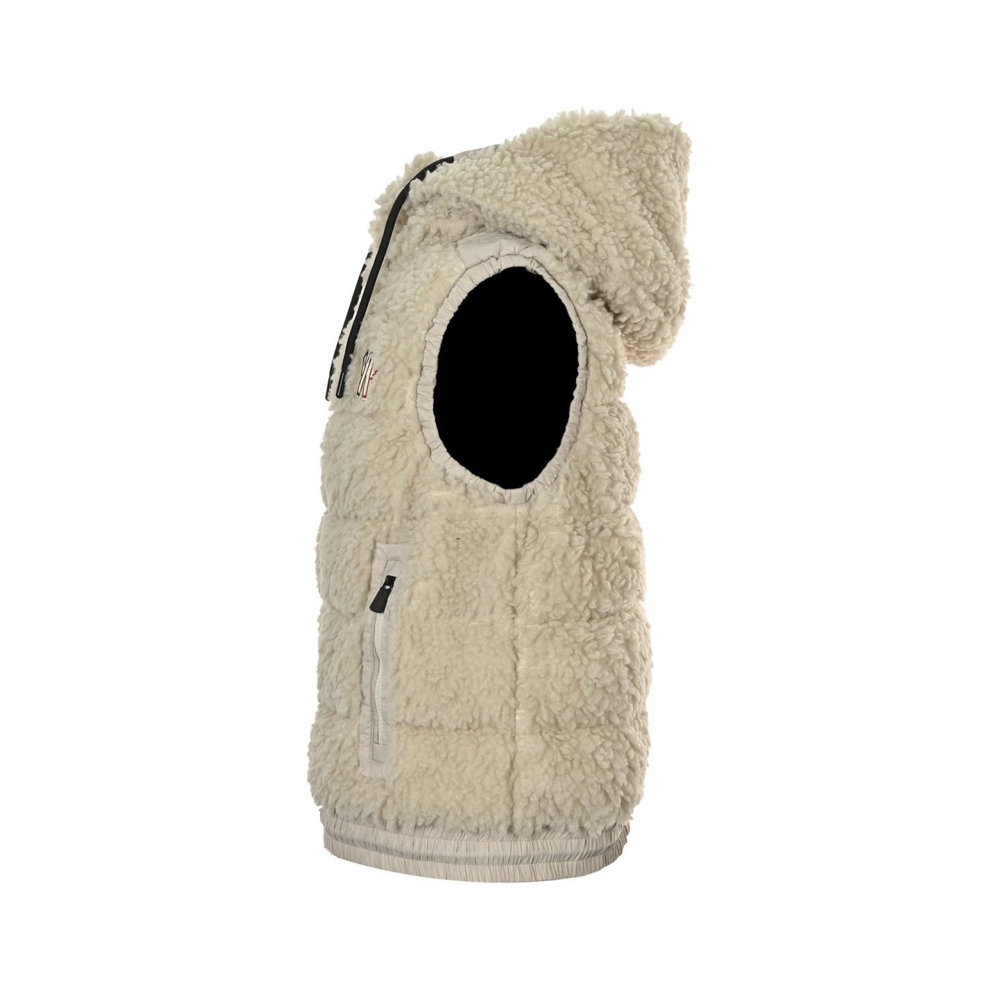 Moncler/蒙口 25Fw 泰迪羊羔绒羽绒马甲 Moncler泰迪绒羽绒马甲