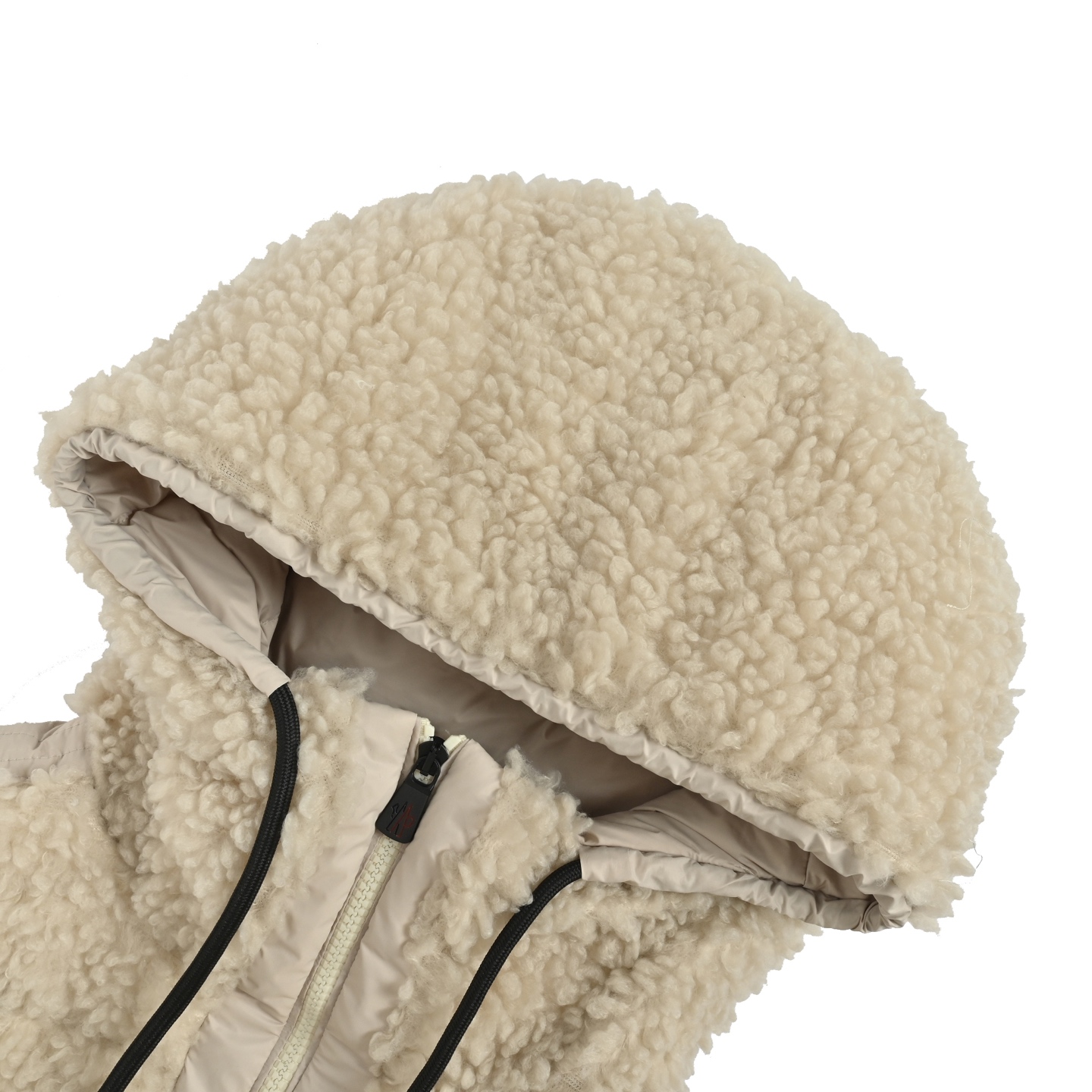 Moncler/蒙口 25Fw 泰迪羊羔绒羽绒马甲 Moncler泰迪绒羽绒马甲