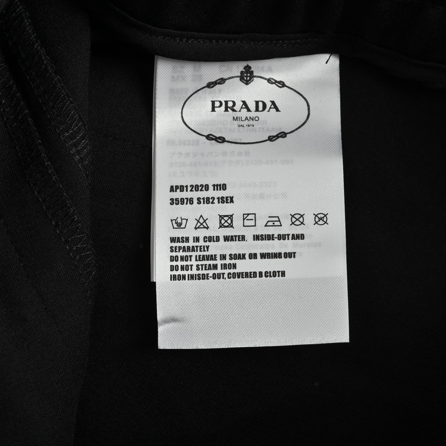Prada/普拉达 口袋三角标休闲长裤