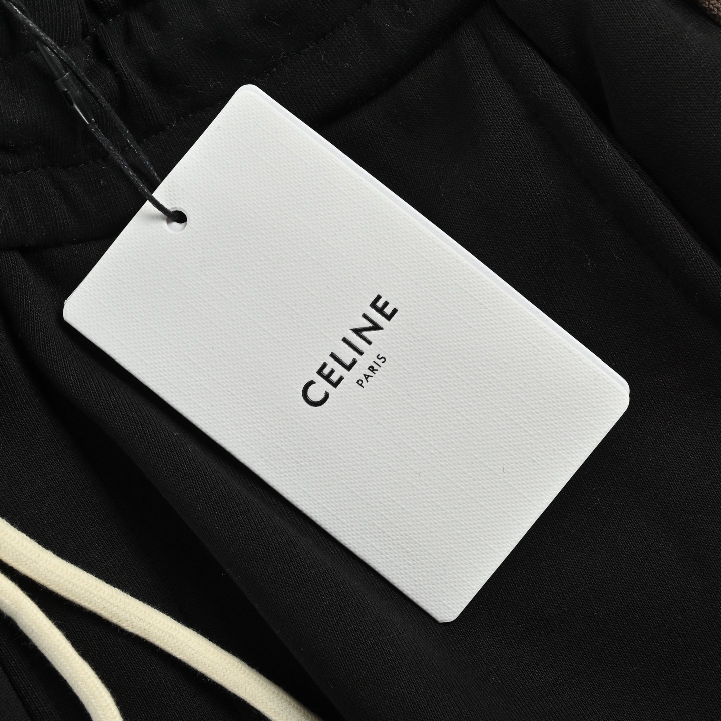 Celine/赛琳 侧边织带刺绣标识束脚加绒长裤 Celine赛琳侧边织带刺绣标识束脚加绒长裤