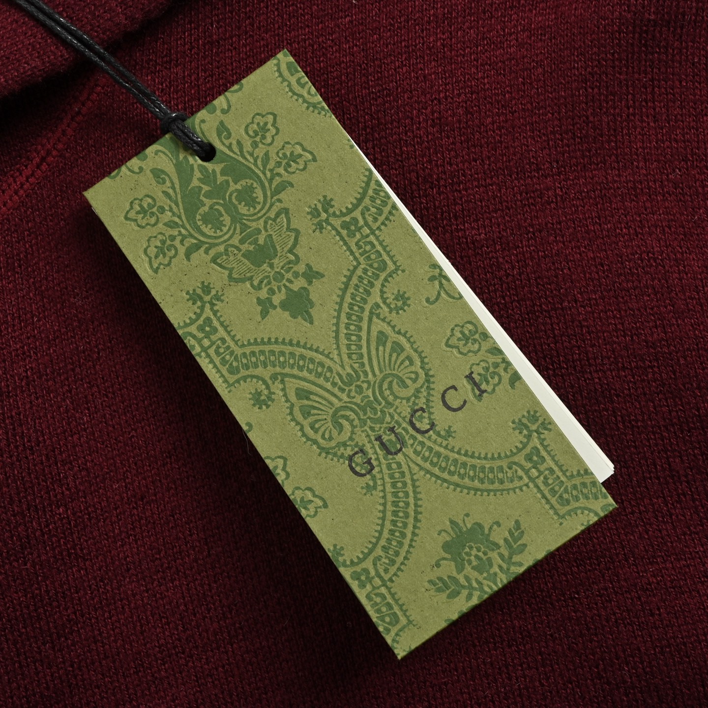 Gucci/古驰 GG提花双面穿拉链毛衣外套