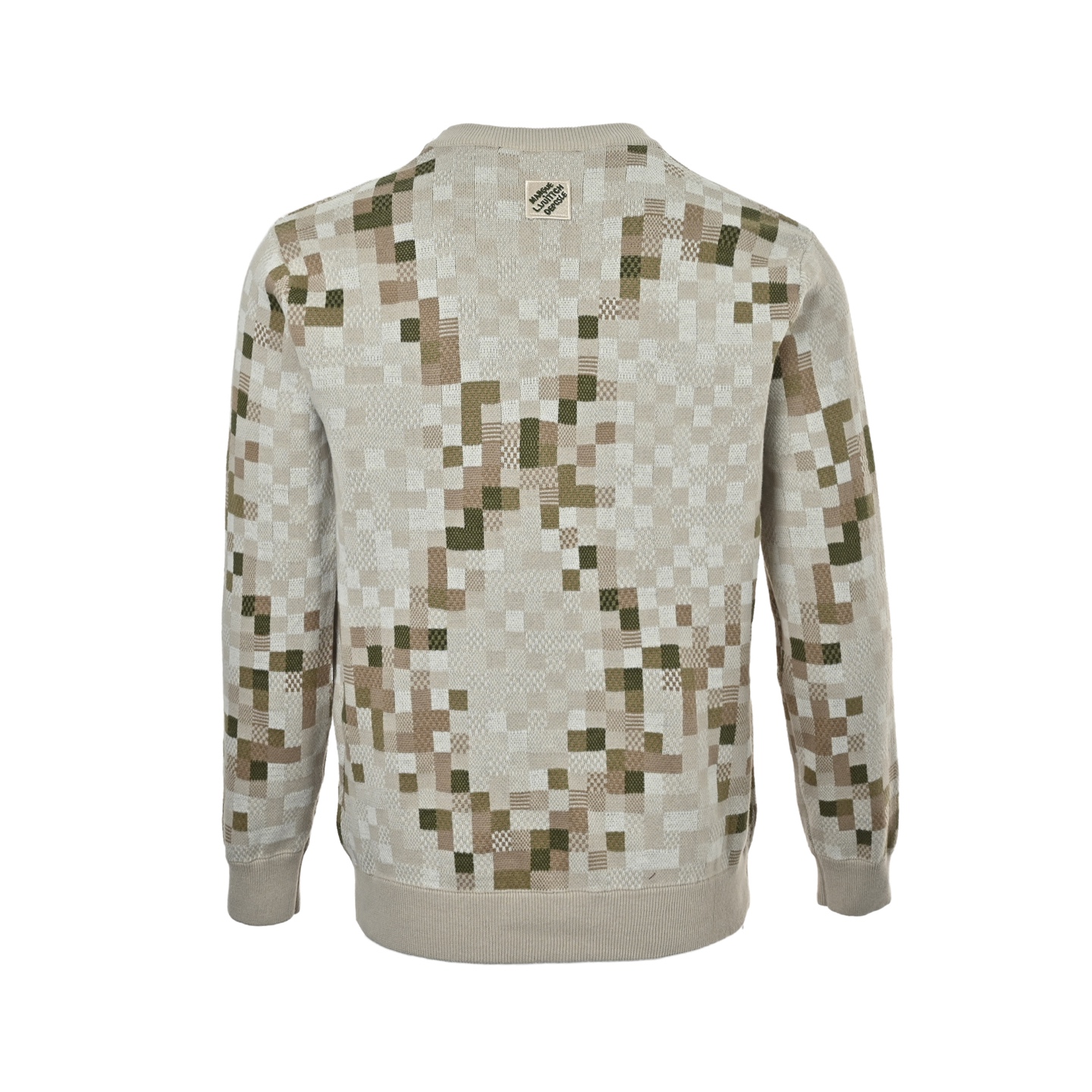 Louis Vuitton/路易威登 25Fw 蛇年限定马赛克提花毛衣
