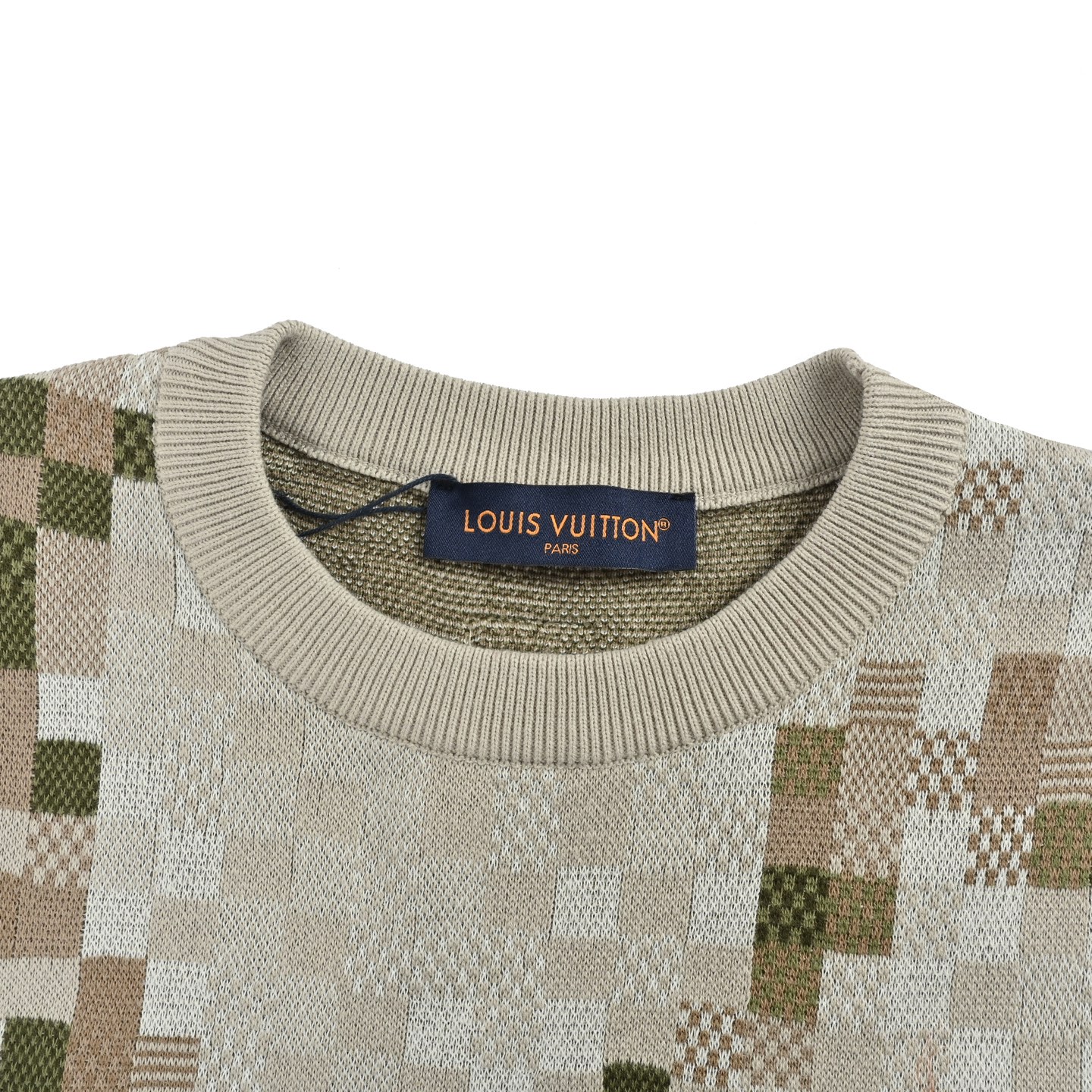 Louis Vuitton/路易威登 25Fw 蛇年限定马赛克提花毛衣