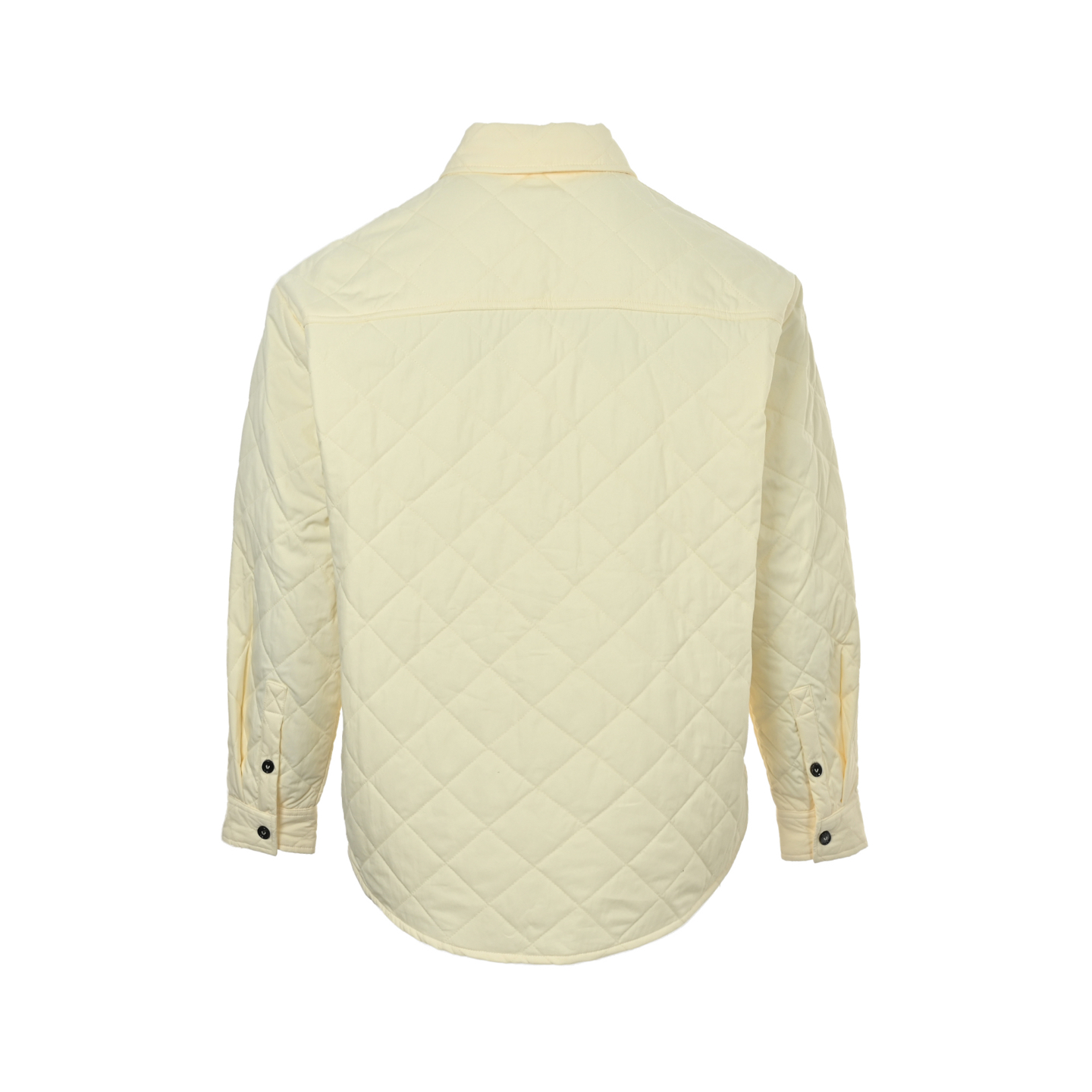 BOTTEGA VENETA葆蝶家BV编织皮口袋翻领棉服外套
