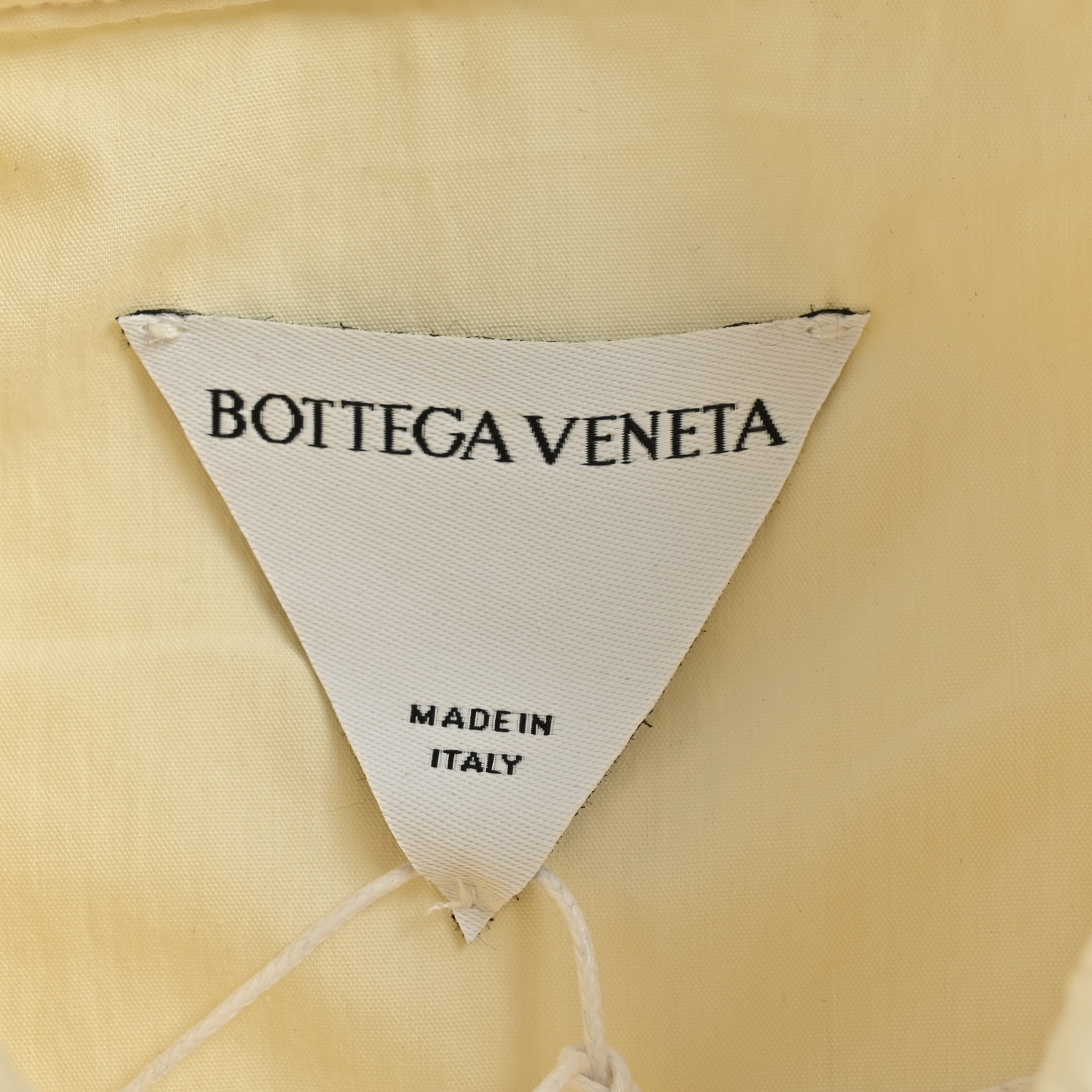BOTTEGA VENETA葆蝶家BV编织皮口袋翻领棉服外套