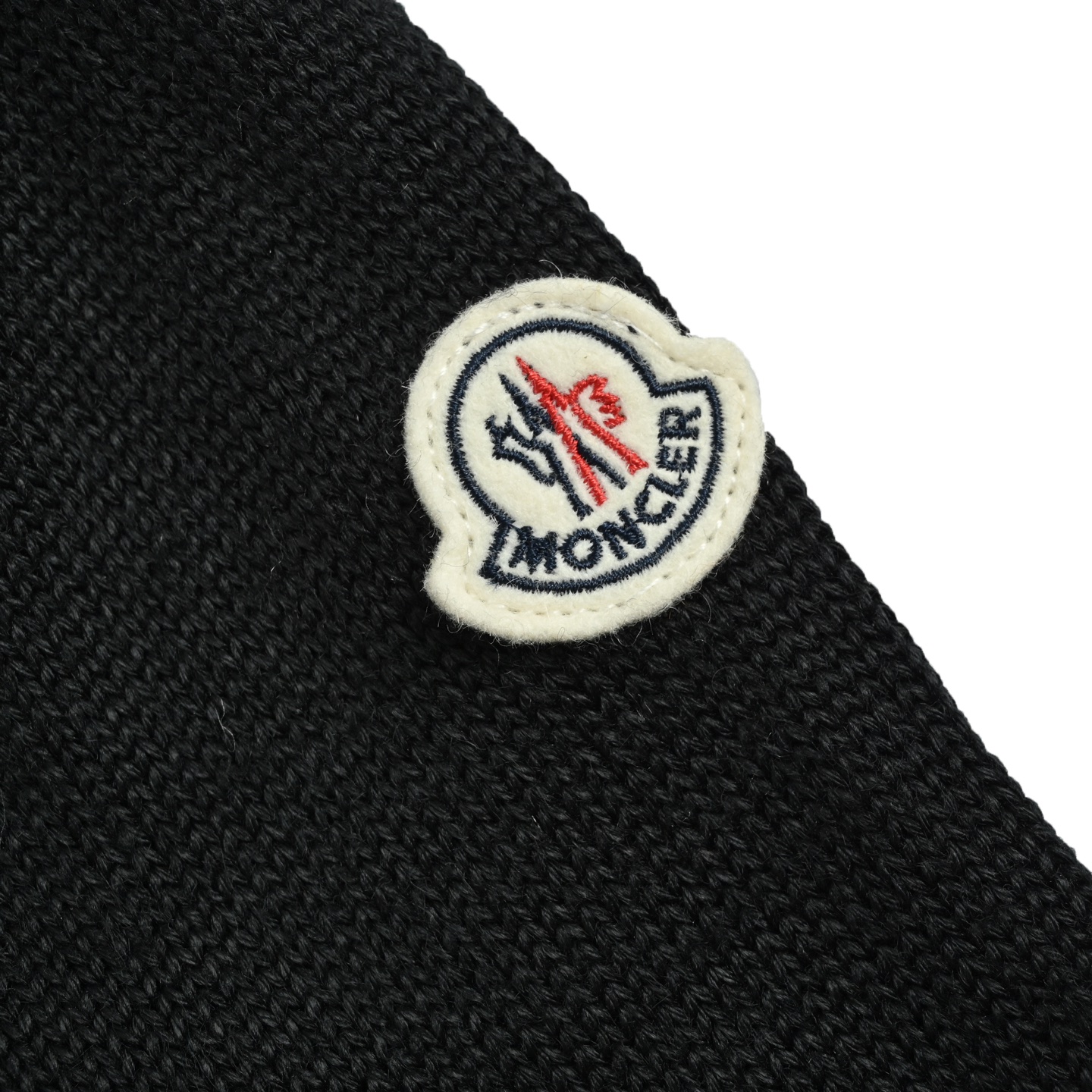 Moncler/蒙口 四口袋针织拼接羽绒外套