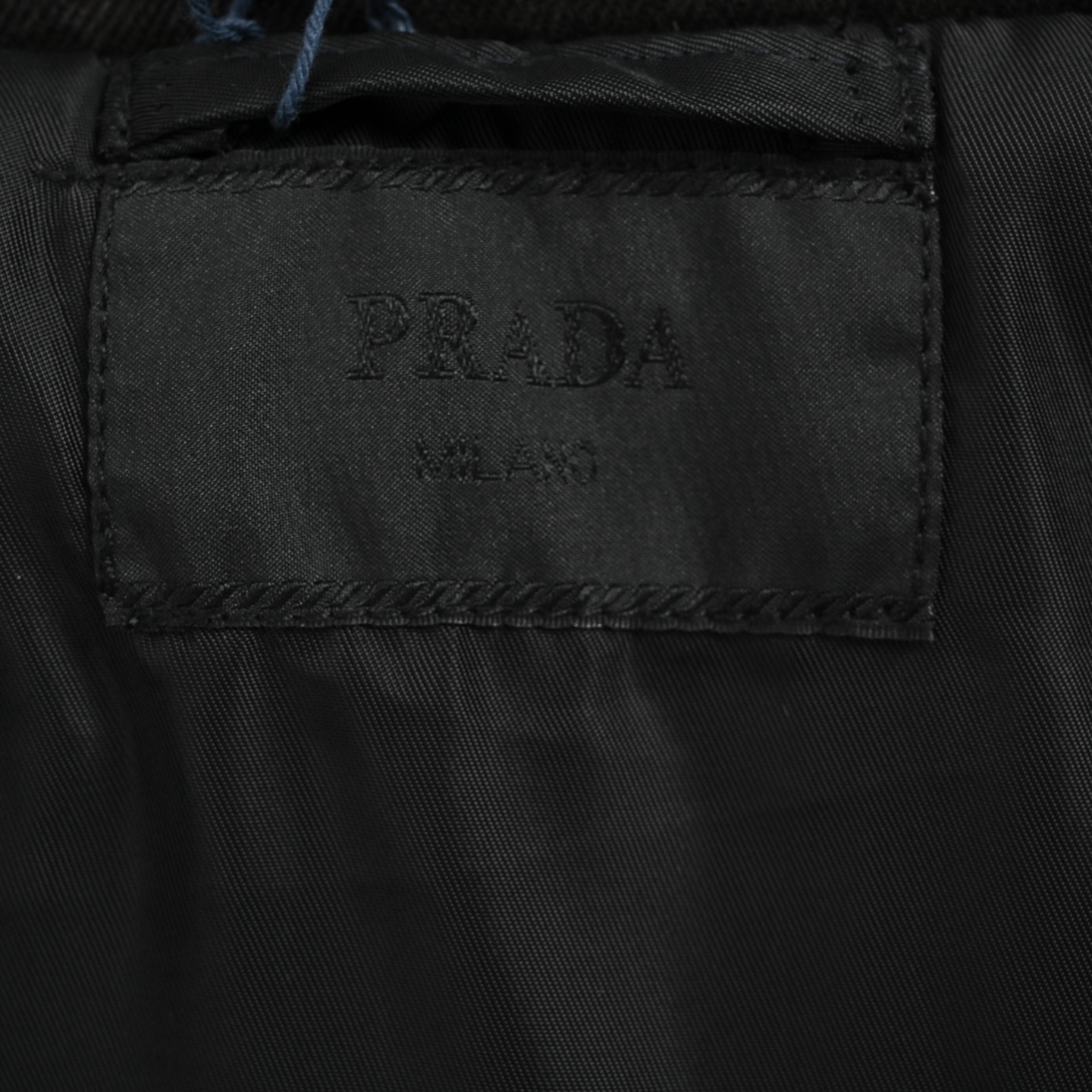 Prada/普拉达 三角标做旧单宁棉服夹克外套