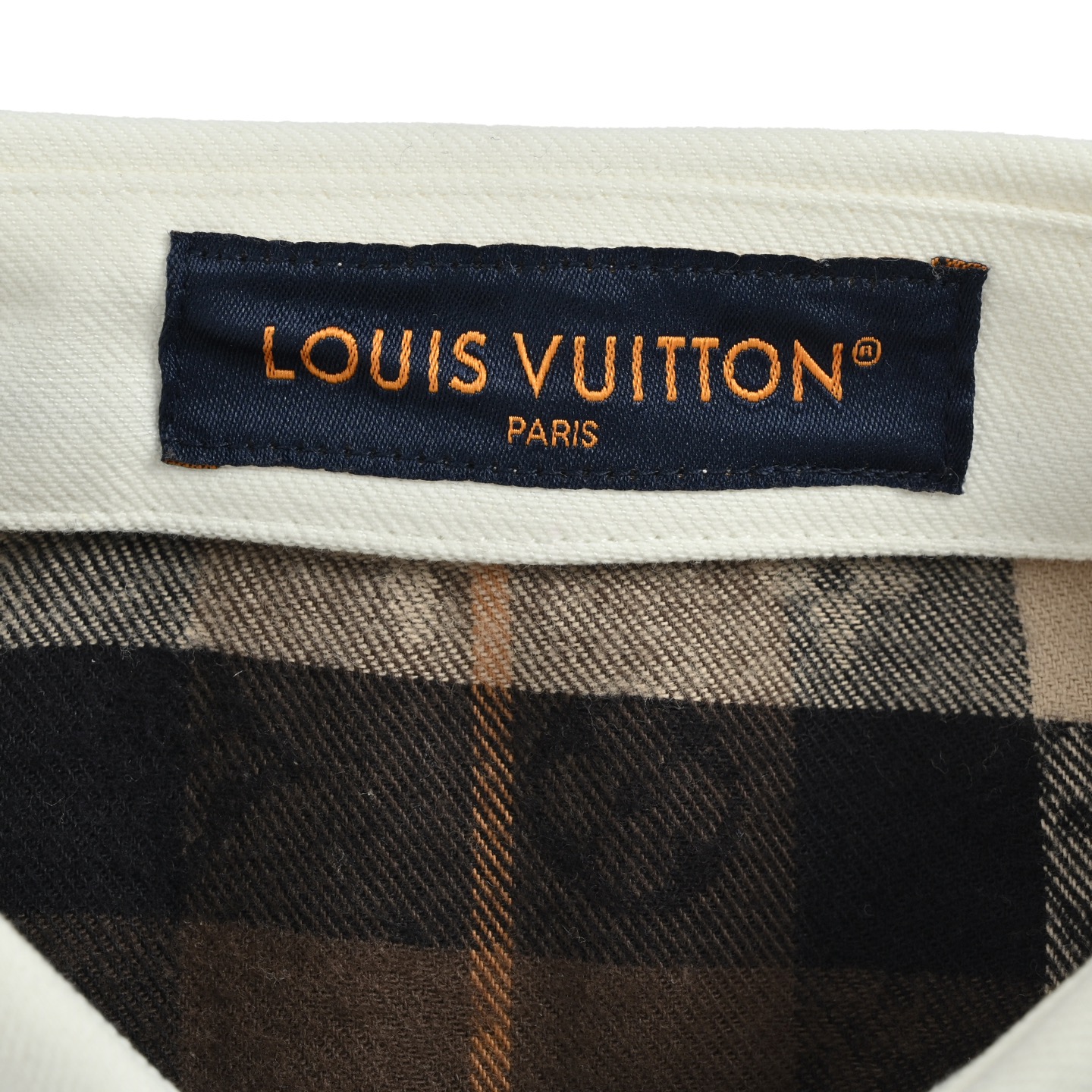Louis Vuitton/路易威登 满印棕格法兰绒长袖衬衫