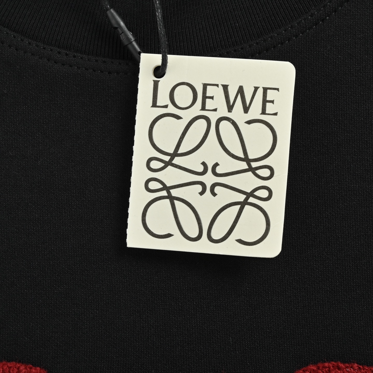 Loewe/罗意威 25Fw 图腾徽标毛巾绣长袖T恤