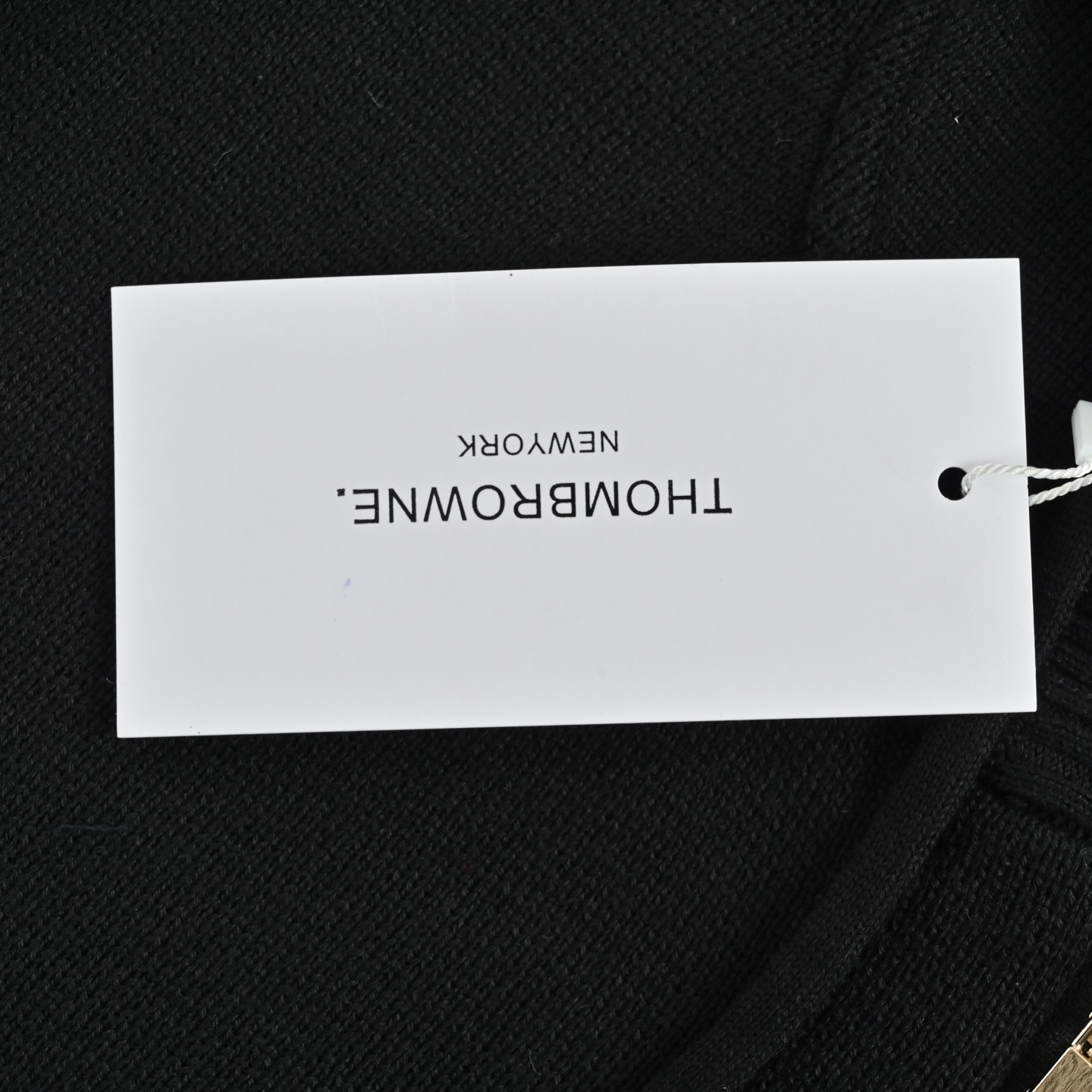 Thom Browne/汤姆布朗 双袖标拉链毛衣开衫
