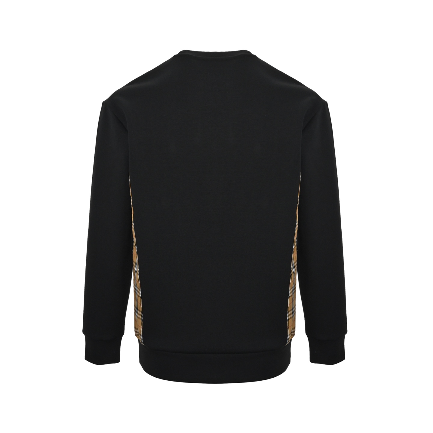 Burberry/巴宝莉 25ss 方框方块刺绣B侧边格纹圆领卫衣