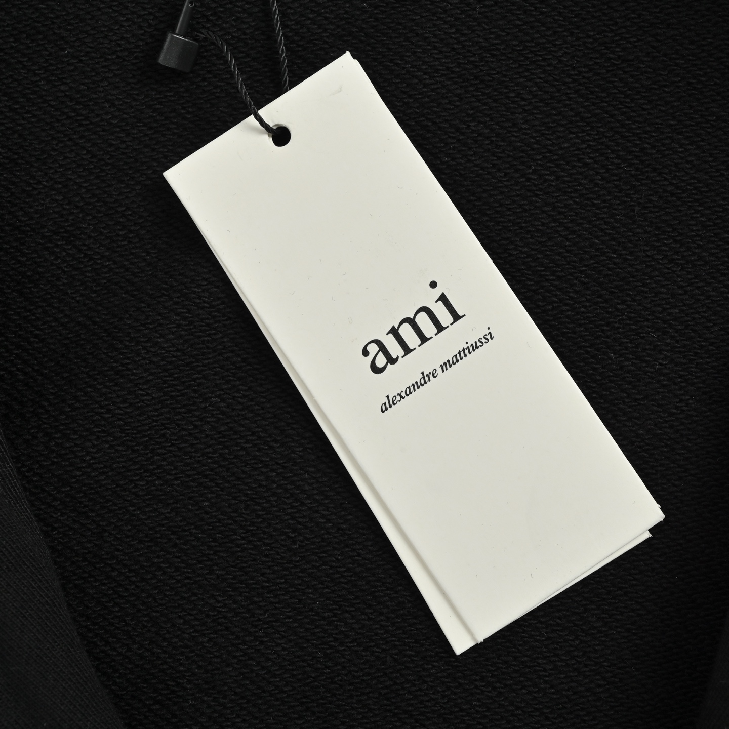 Ami Paris 小爱心刺绣拉链连帽外套