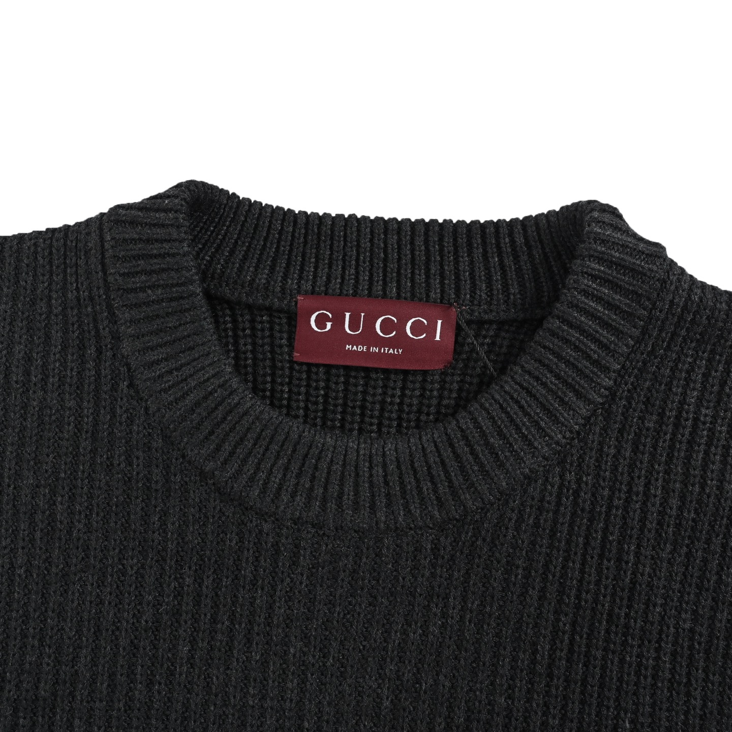 Gucci/古驰 25Fw 提花字母粗针毛衣