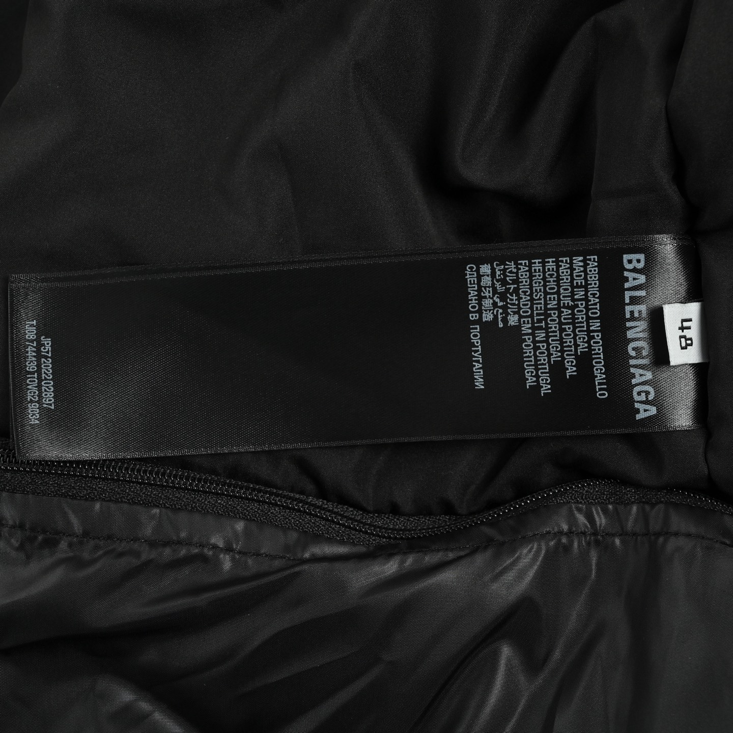 Balenciaga/巴黎世家 3B滑雪夹棉冲锋衣连帽滑雪服外套
