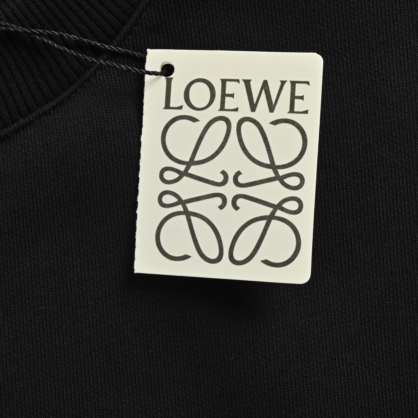 Loewe/罗意威25Fw 四叶草印花圆领卫衣 oversize版型 宽松
