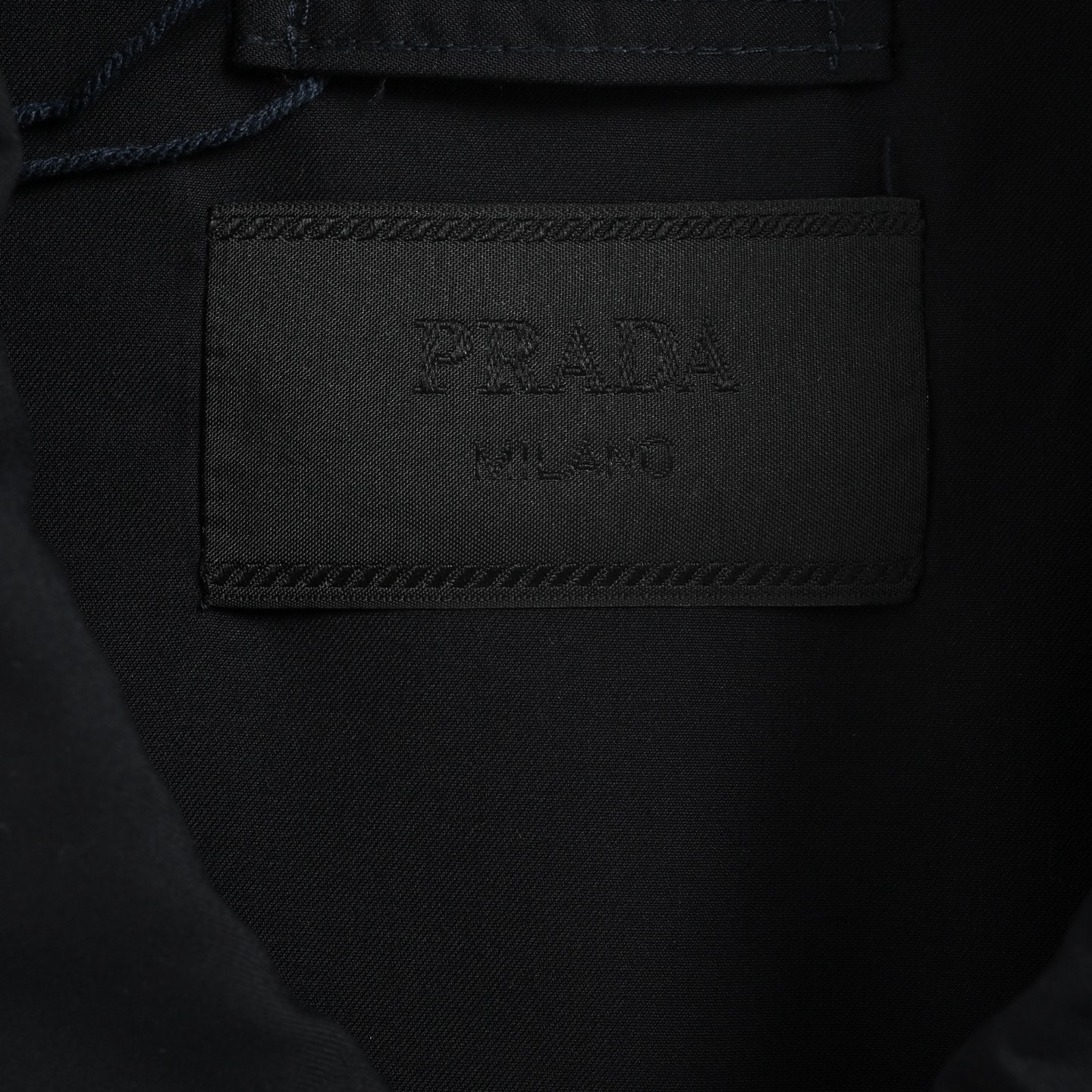 Prada/普拉达 纯色羊毛翻领短款夹克外套