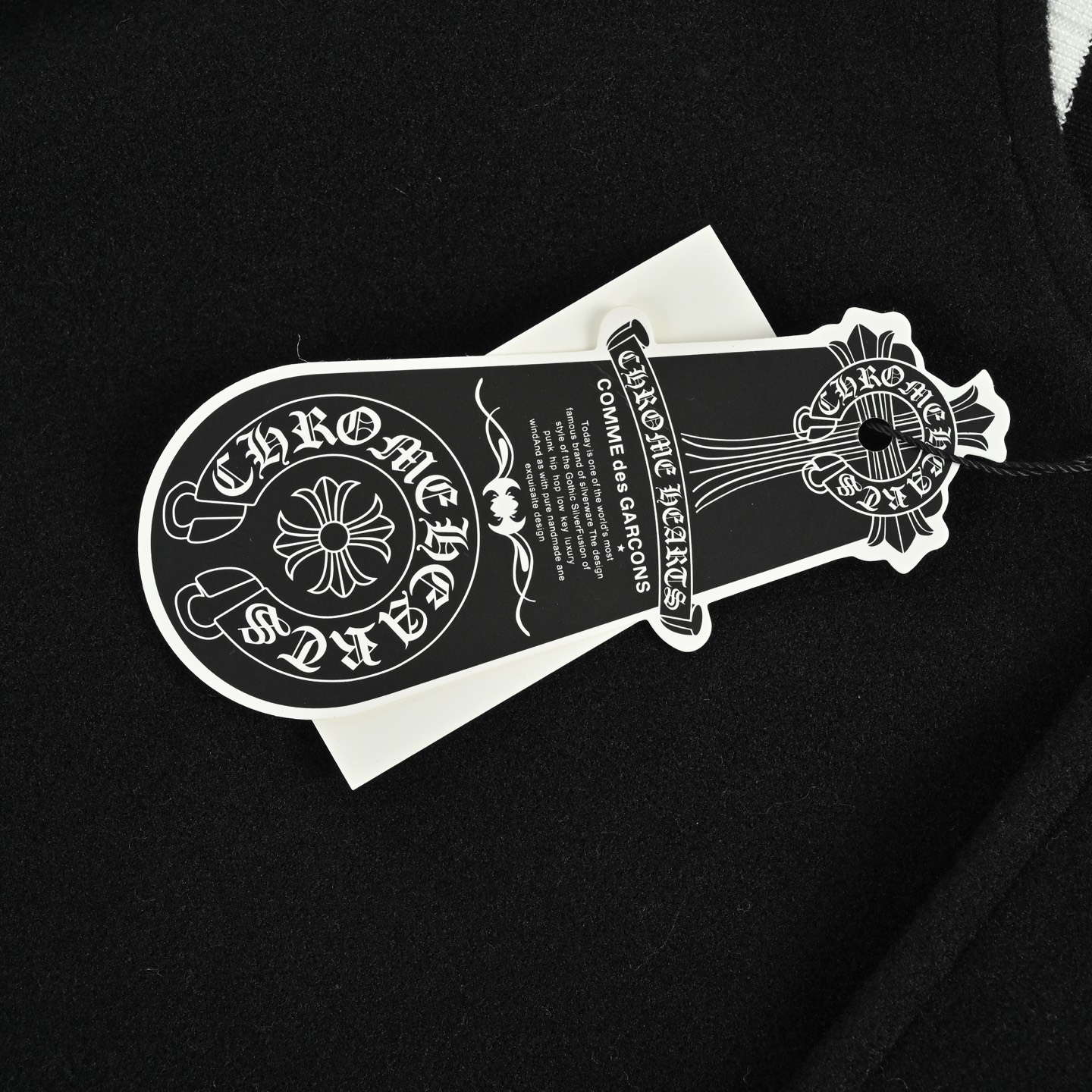 Chrome Hearts/克罗心 马蹄刺绣拼接棒球服夹克外套