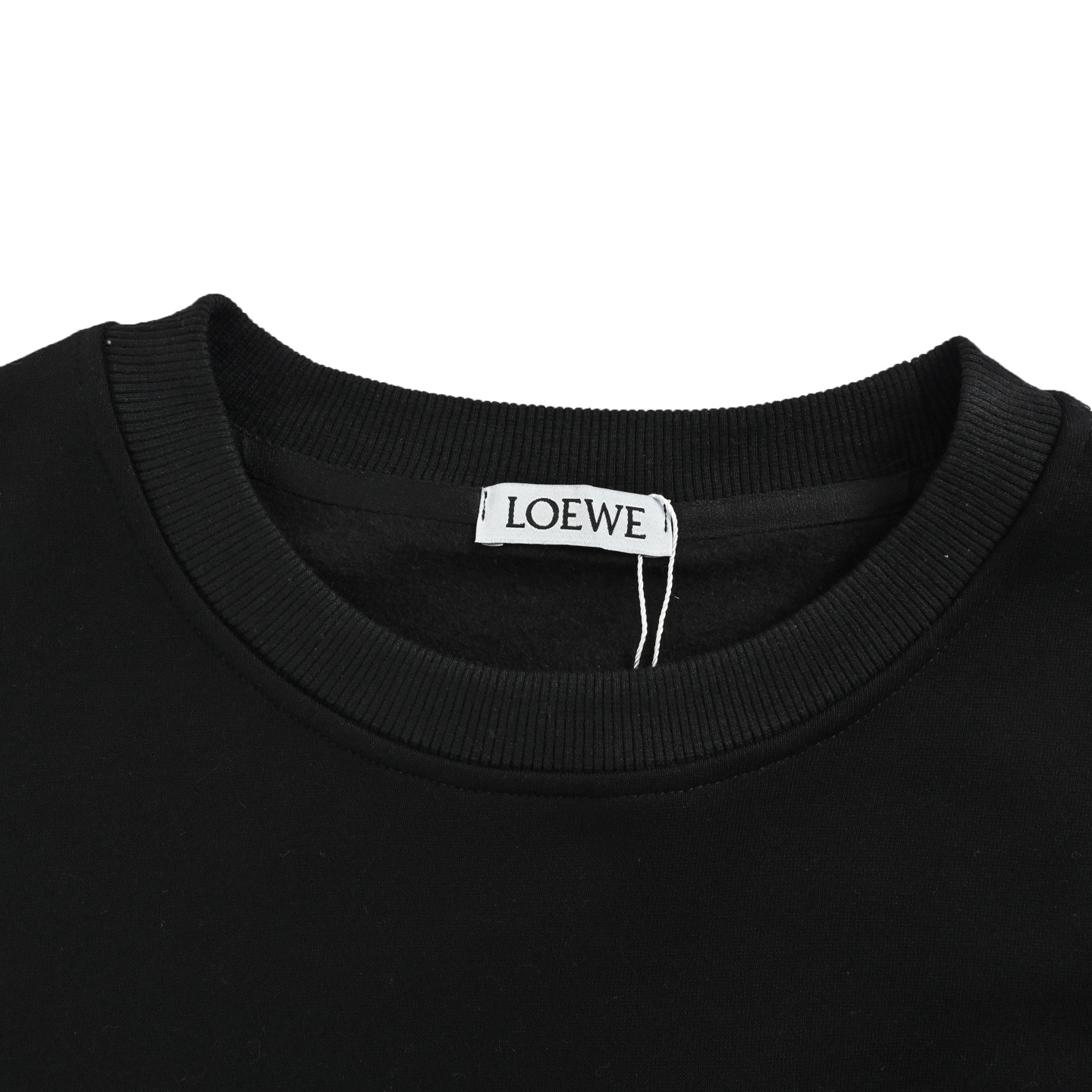 Loewe/罗意威 25Fw 错位印花圆领卫衣