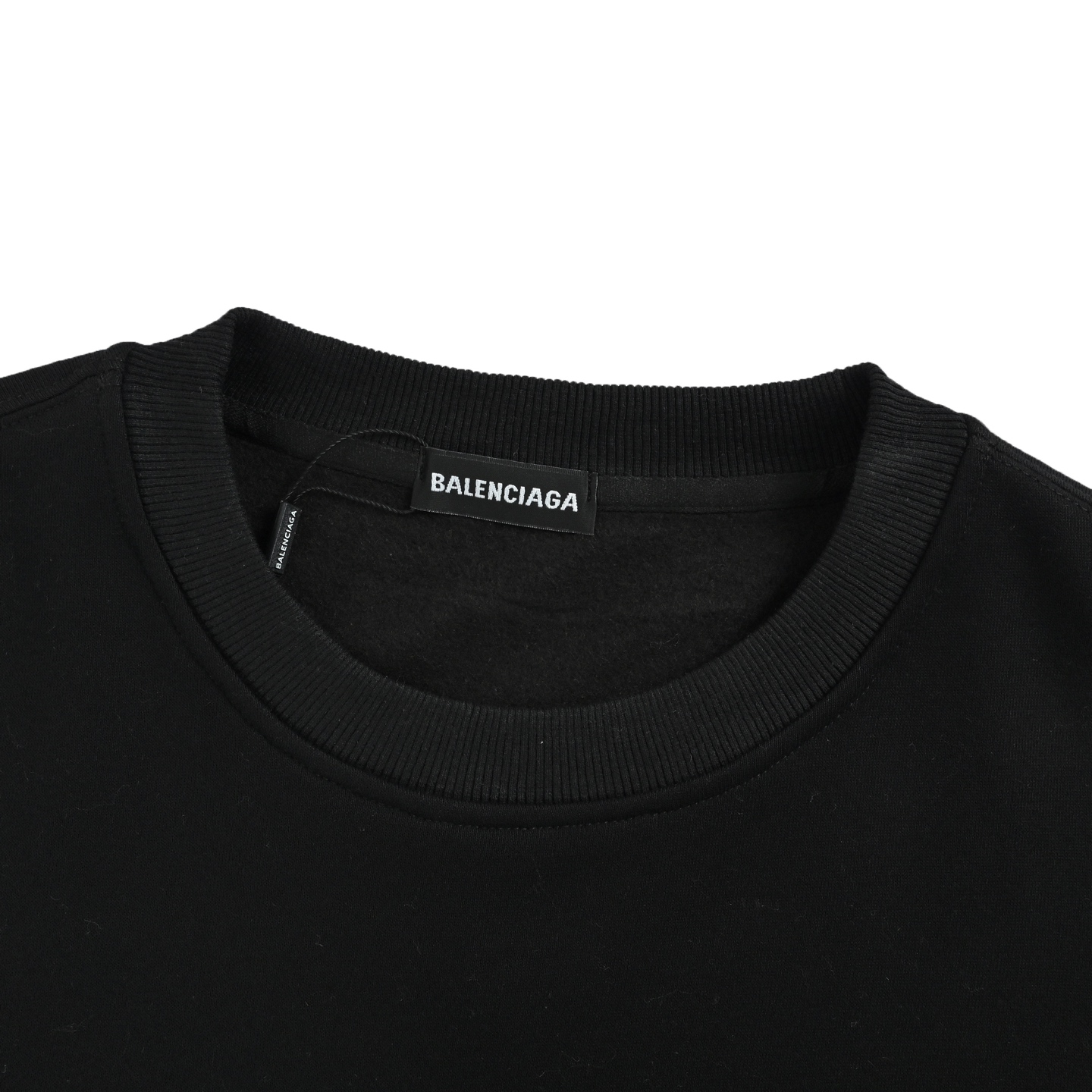 Balenciaga/巴黎世家 25Fw 压胶字母圆领卫衣