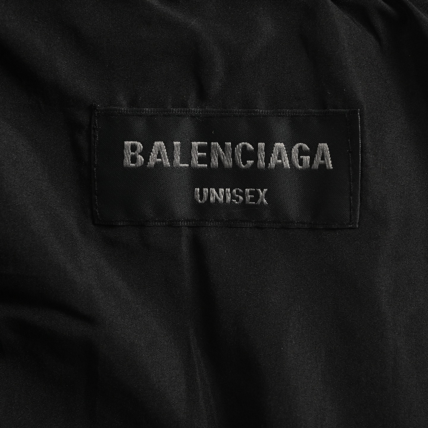 Balenciaga/巴黎世家 10号拼接足球作训棉服外套 深藏青