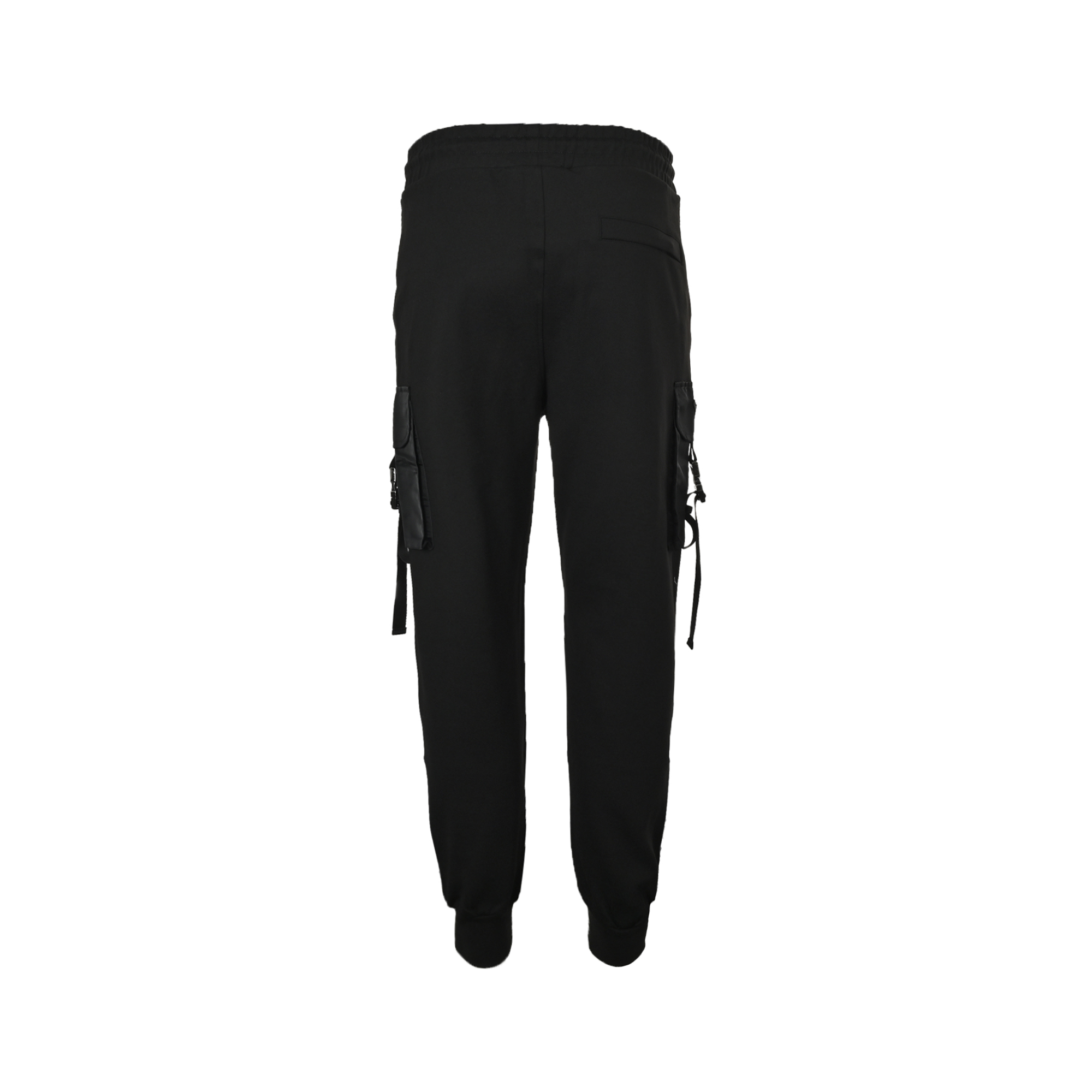 Prada/普拉达 侧口袋锁扣工装长裤 黑色