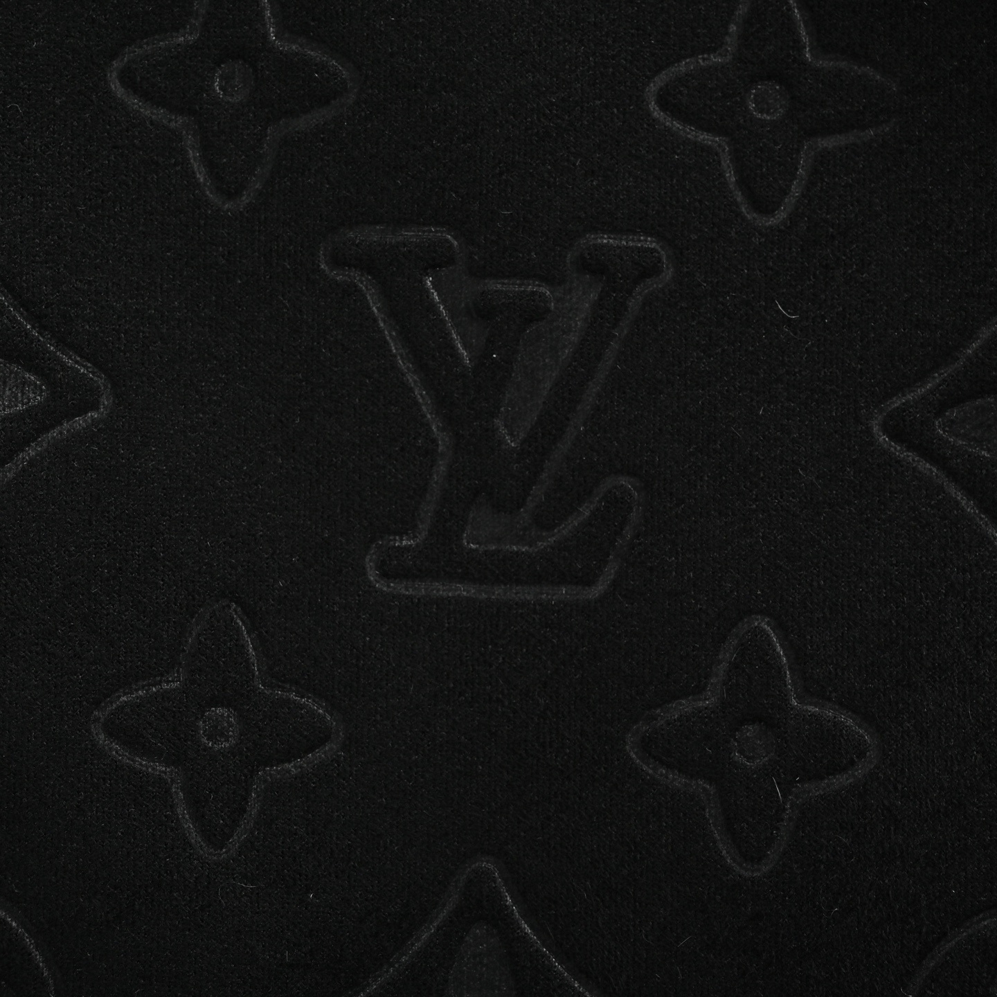 Louis Vuitton/路易威登 麂皮提花羽绒服