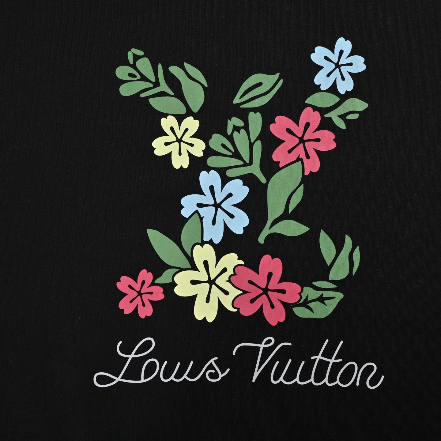 Louis Vuitton/路易威登 25Fw 花卉印花圆领卫衣