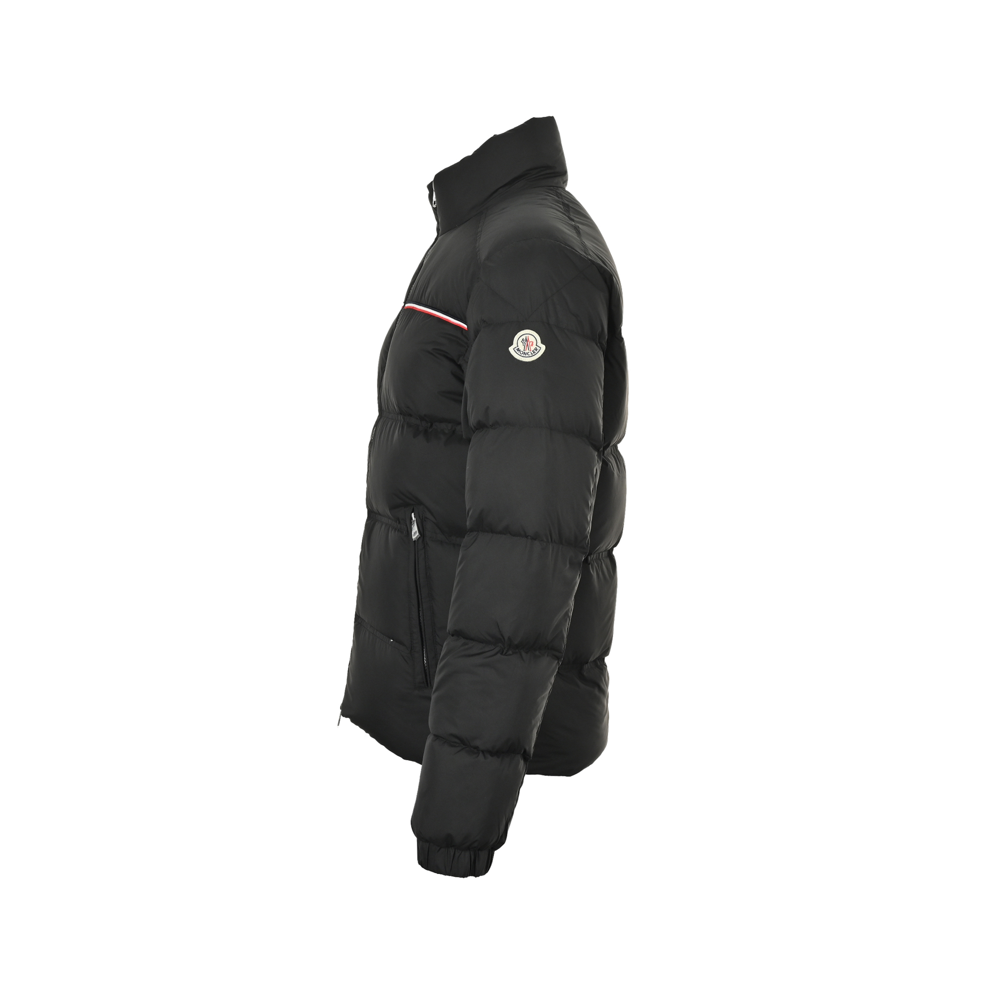 Moncler/蒙口 三色线条羽绒服 Bouvaque条纹刺绣立领羽绒服 三色饰边刺绣