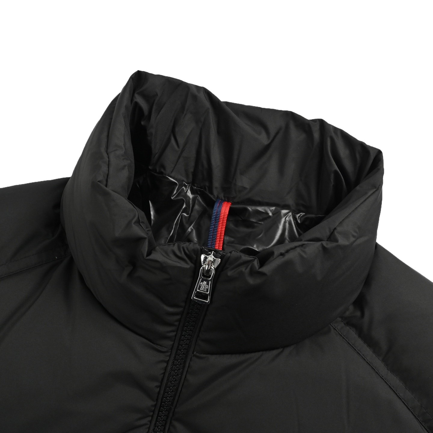 Moncler/蒙口 三色线条羽绒服 Bouvaque条纹刺绣立领羽绒服 三色饰边刺绣