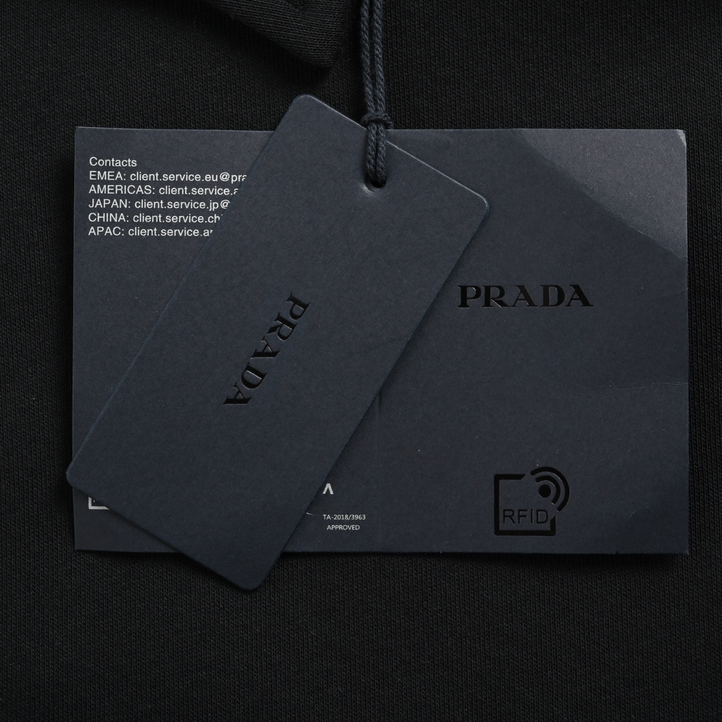 Prada/普拉达拼接针织翻领夹克外套