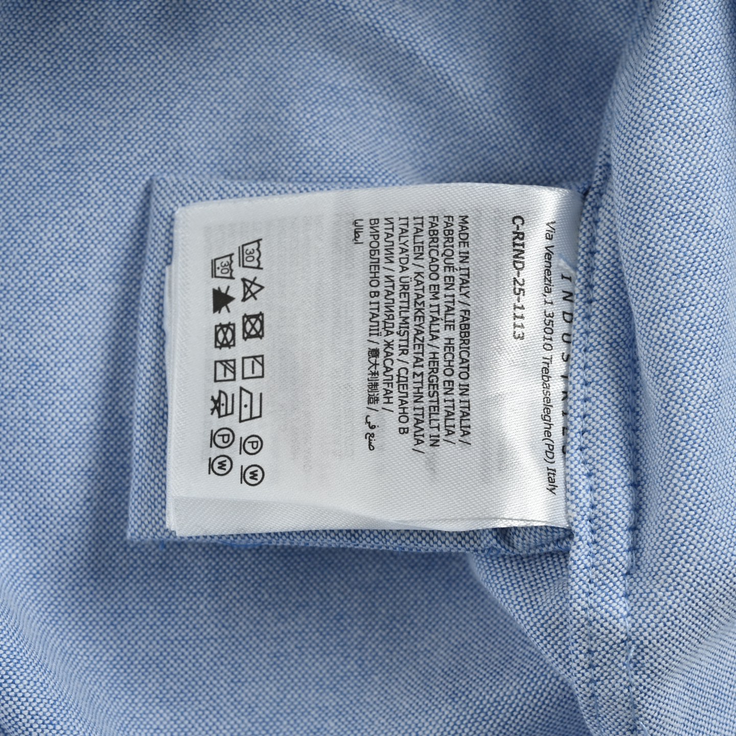 Moncler/蒙口 25Fw 签名徽标刺绣牛津纺衬衫