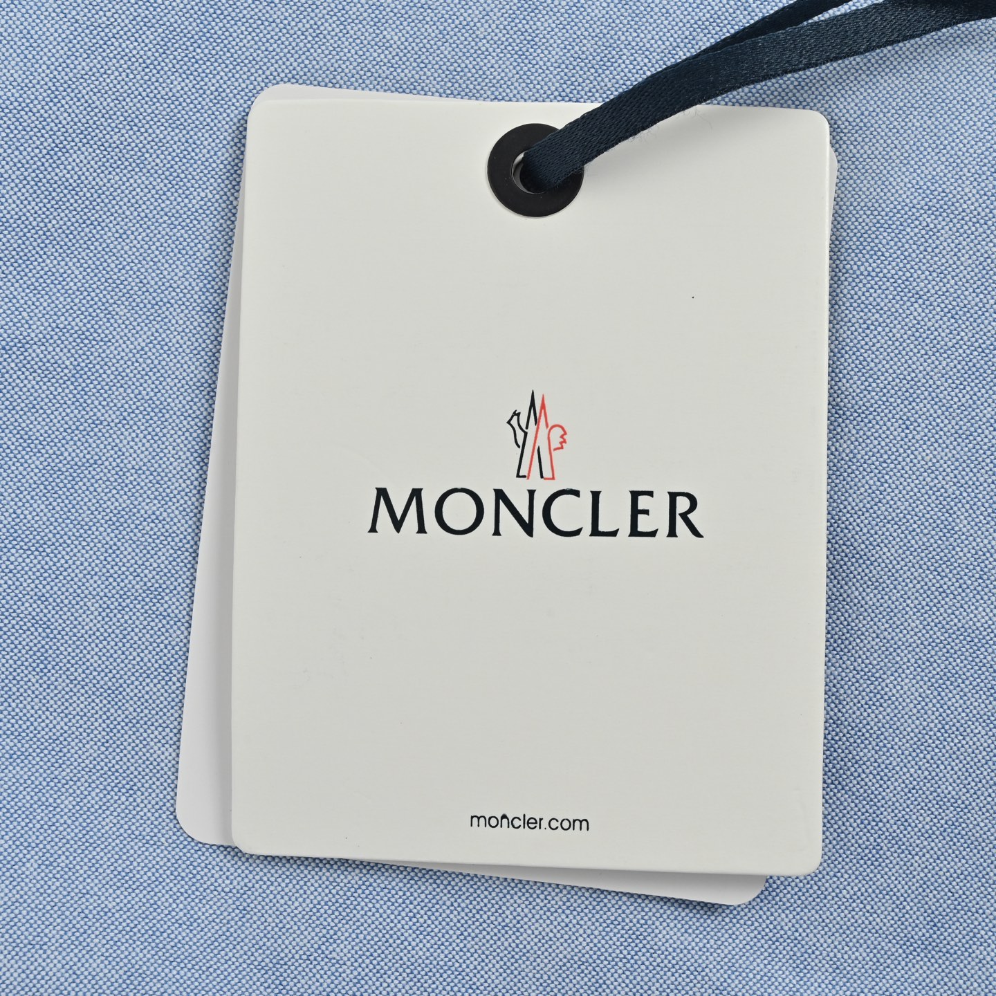 Moncler/蒙口 25Fw 签名徽标刺绣牛津纺衬衫