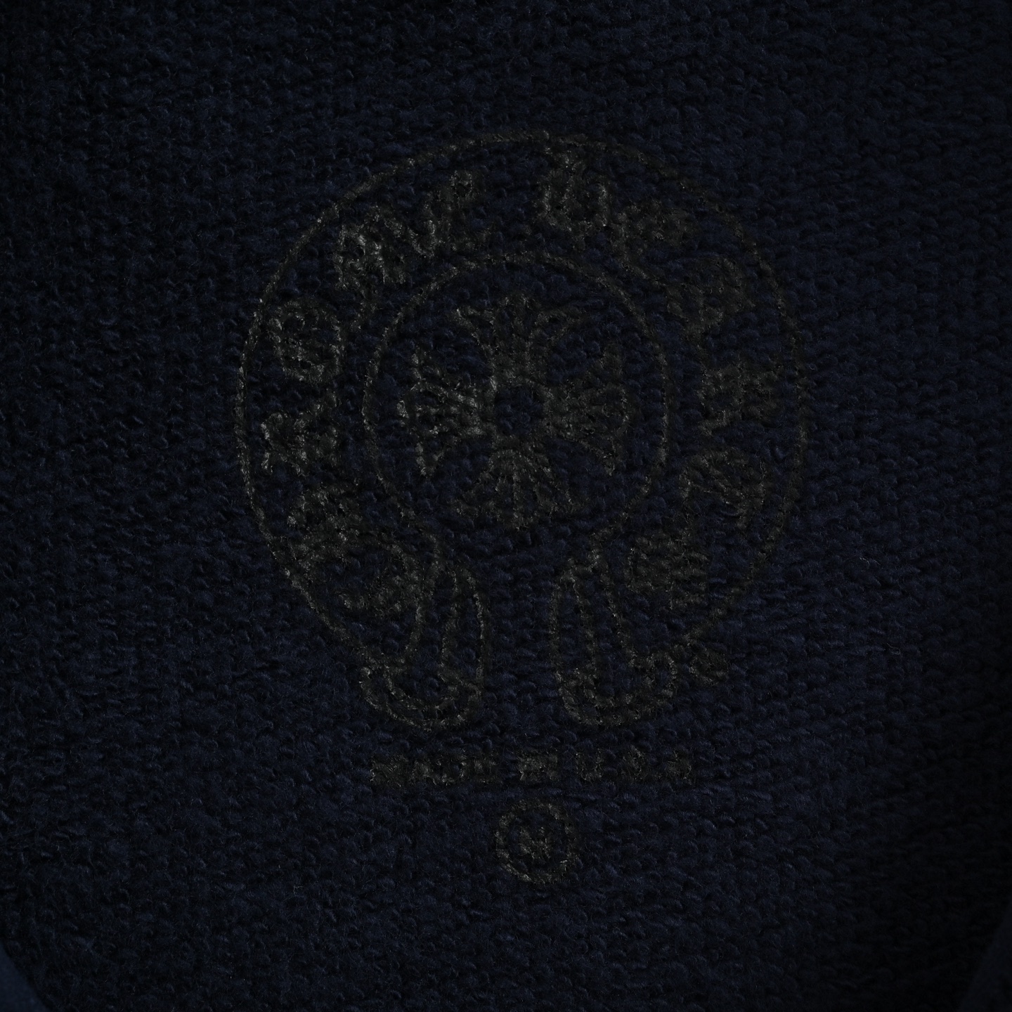 Chrome Hearts/克罗心 25Fw 梵文马蹄印花连帽卫衣