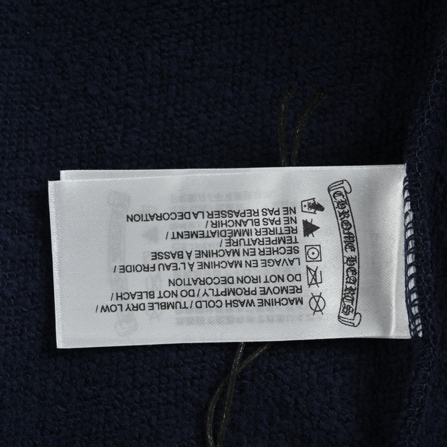 Chrome Hearts/克罗心 25Fw 梵文马蹄印花连帽卫衣