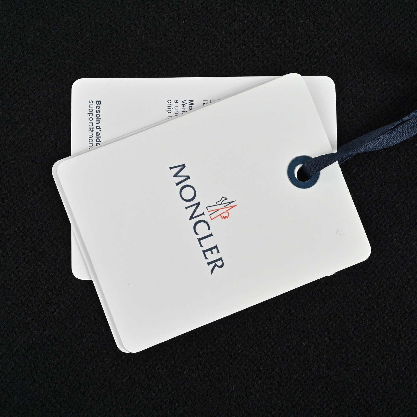 Moncler/蒙口 刺绣提花徽标圆领毛衣