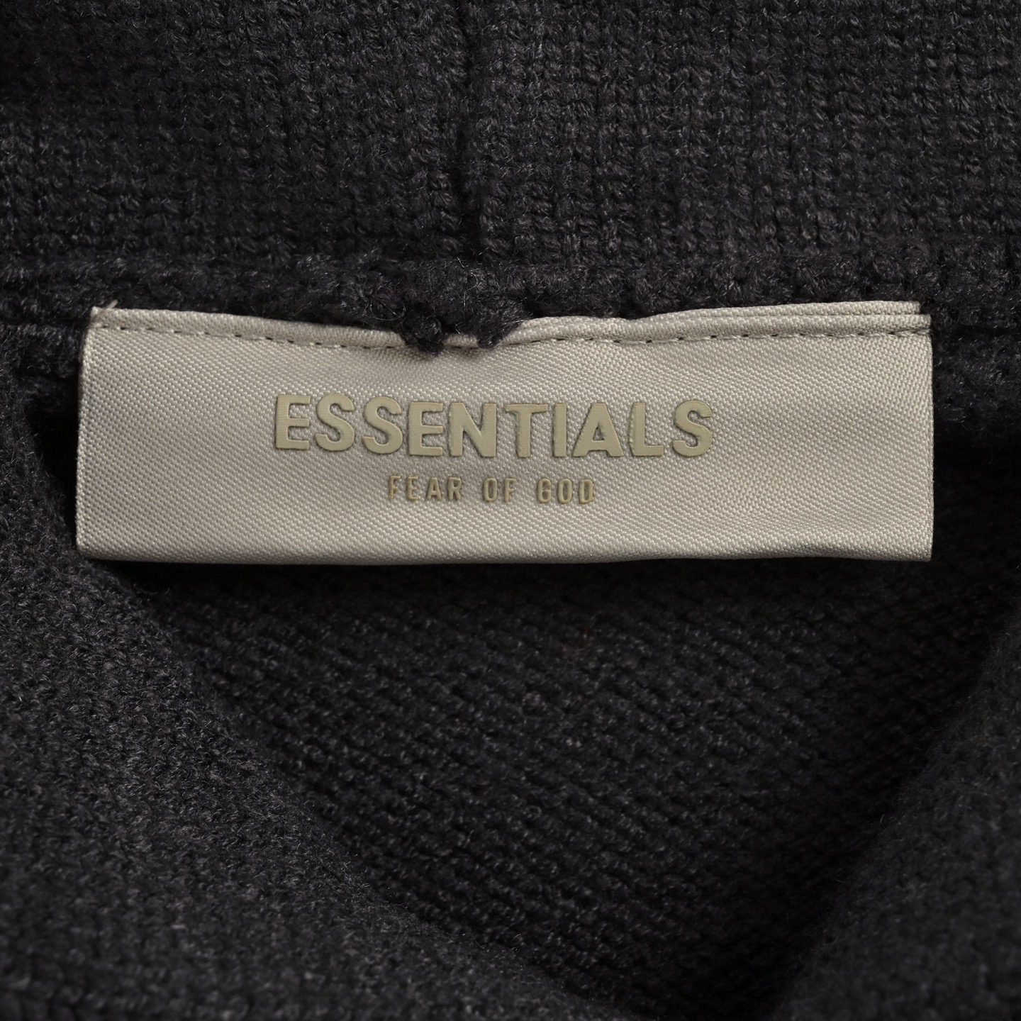 Fear Of God -Essentials 22Fw 1977植绒连帽毛衣