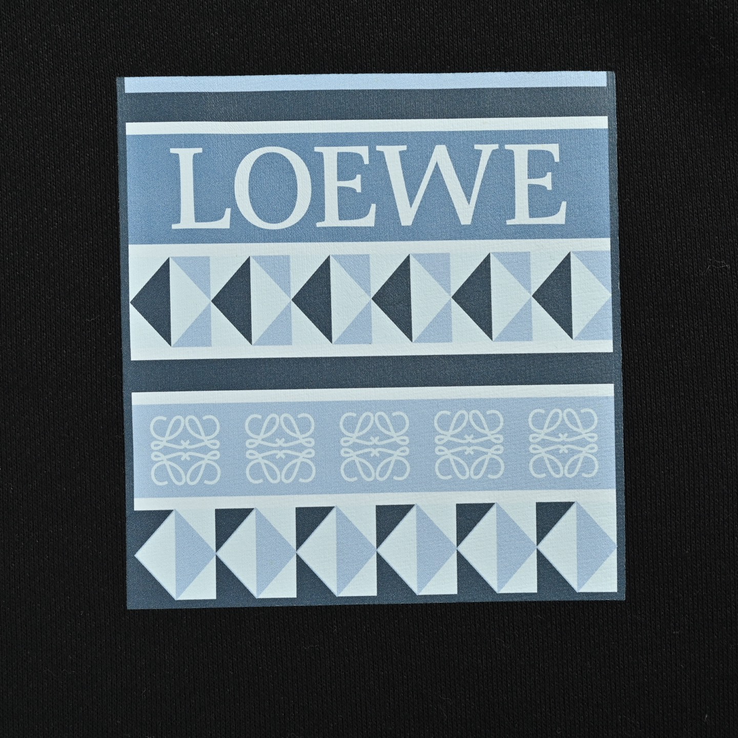 Loewe/罗意威 25Fw 假口袋印花圆领卫衣