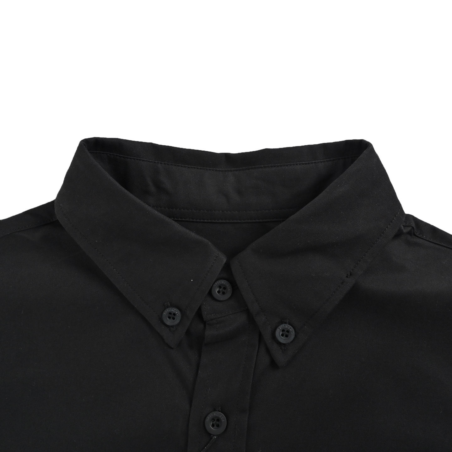 Balenciaga/巴黎世家 经典后背烫钻字母logo长袖衬衫