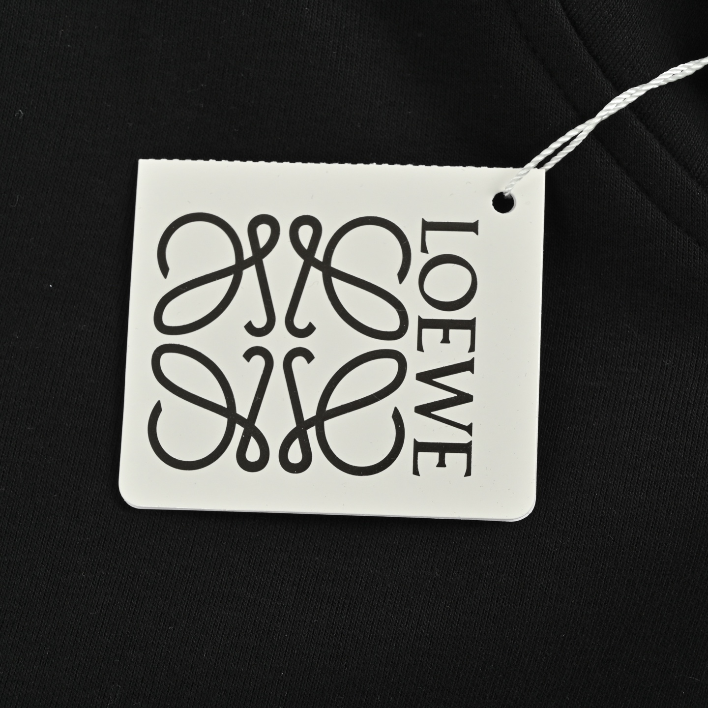 Loewe/罗意威 25Fw 贴皮logo印花连帽卫衣