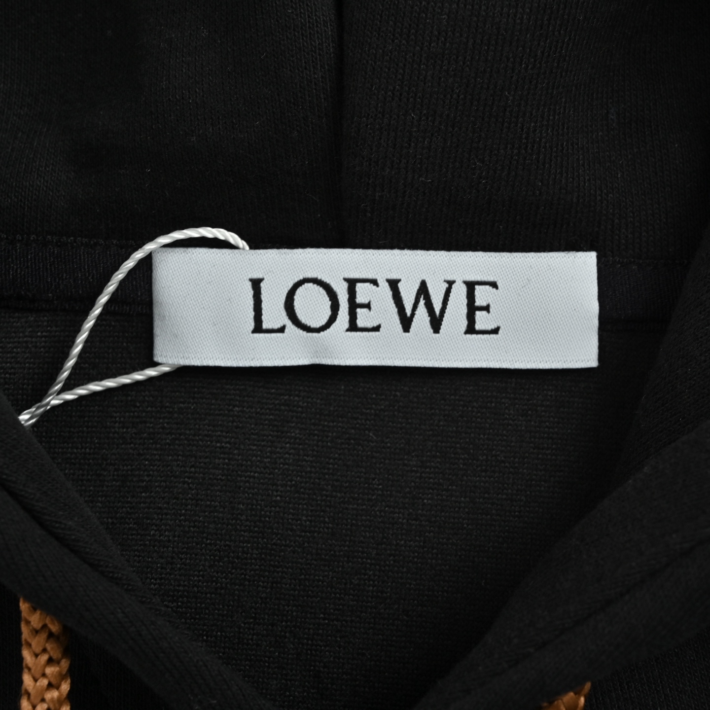 Loewe/罗意威 25Fw 贴皮logo印花连帽卫衣