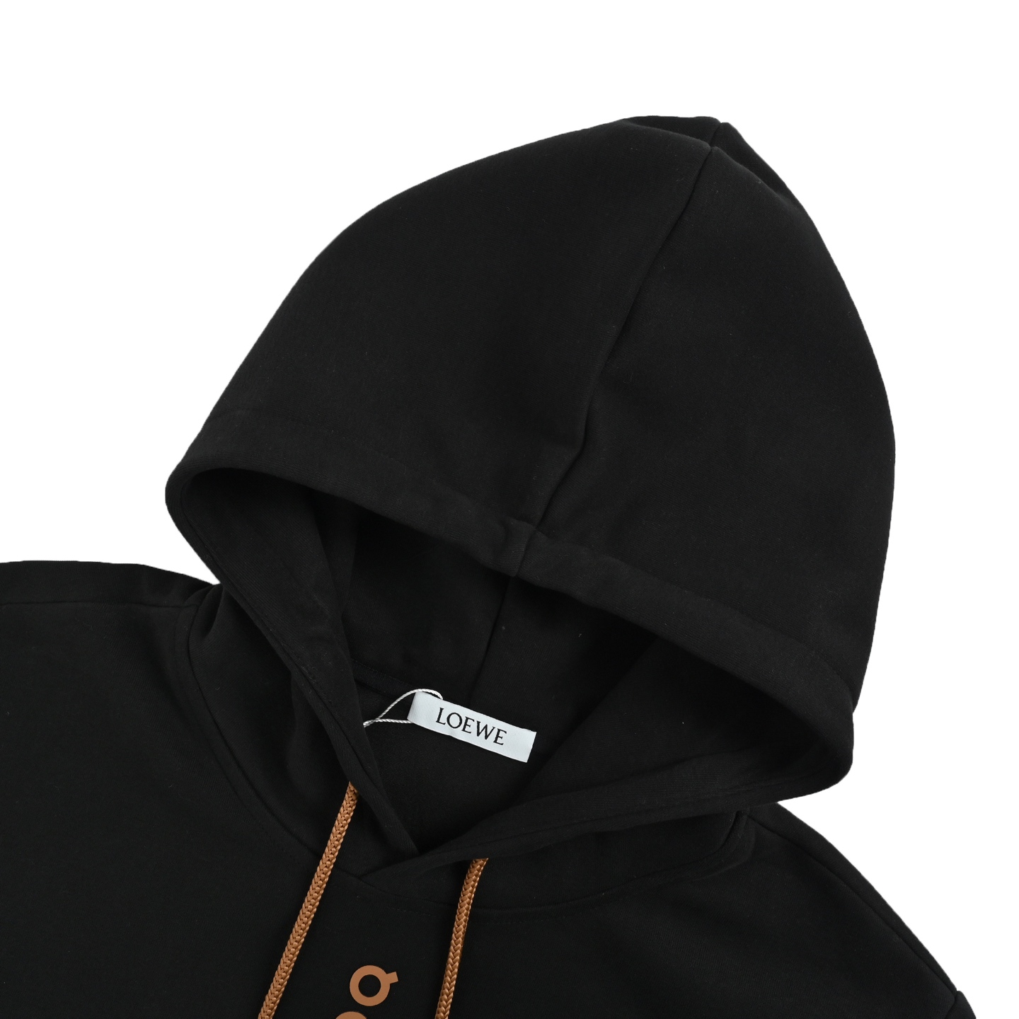 Loewe/罗意威 25Fw 贴皮logo印花连帽卫衣