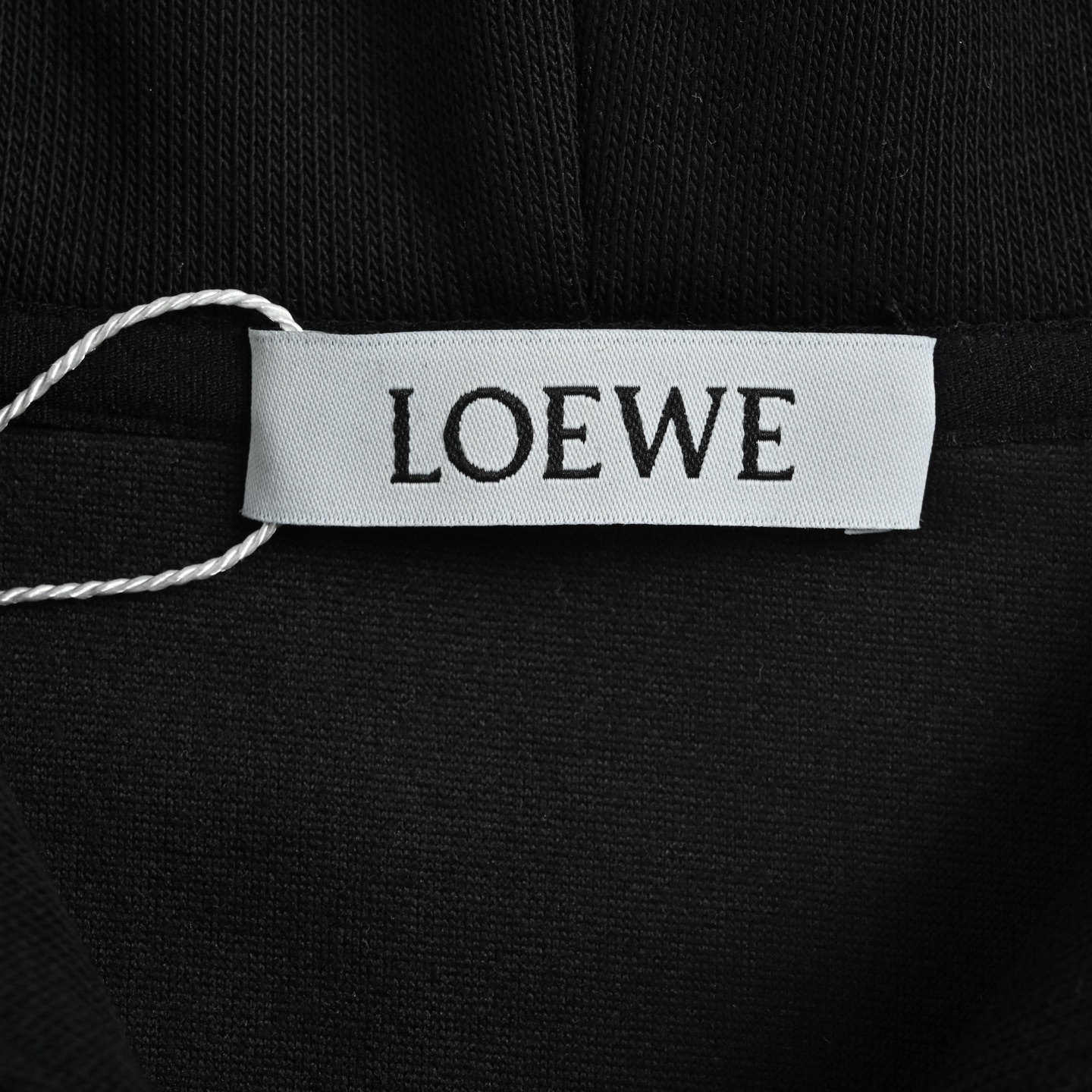 Loewe/罗意威 25Fw 假口袋压胶logo拉链连帽外套 2025秋冬罗意威新款外套