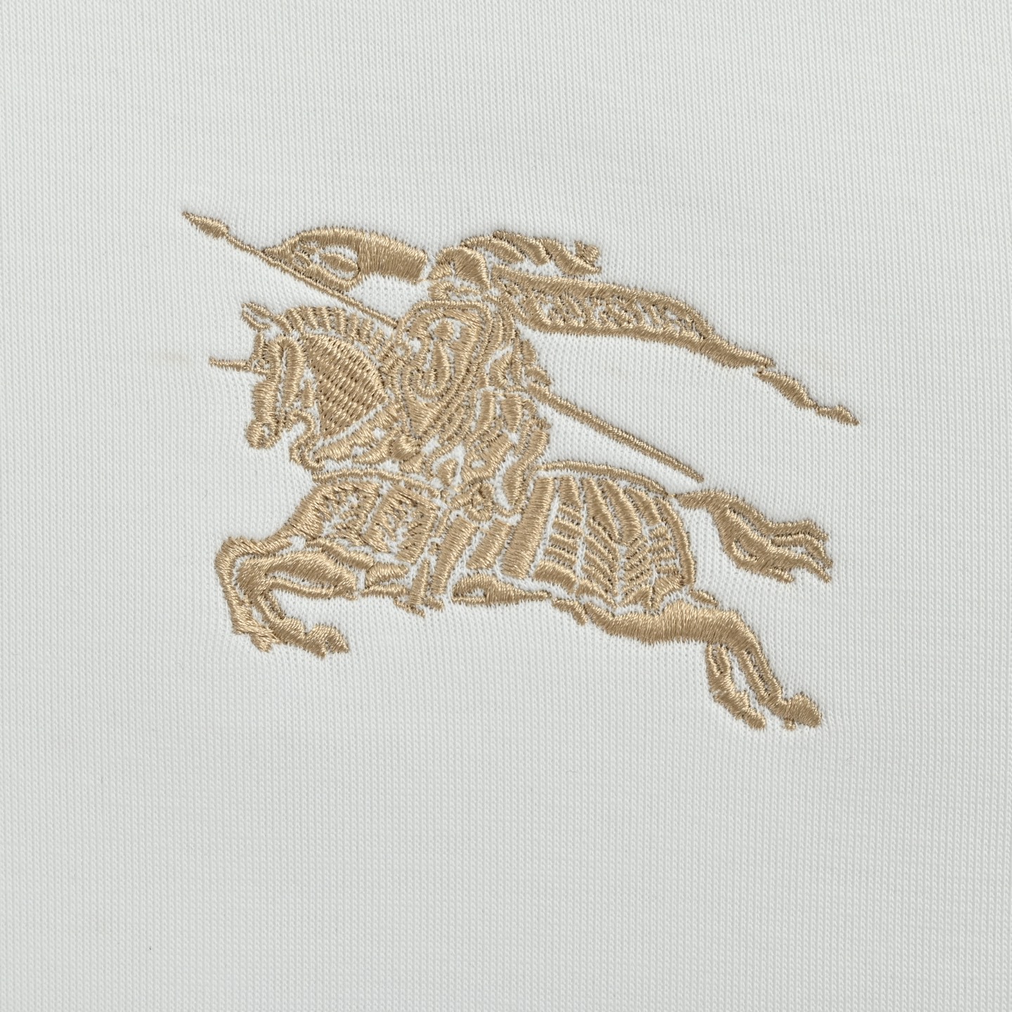 Burberry/巴宝莉 胸口刺绣战马拉链立领外套 Burberry/巴宝莉 白色