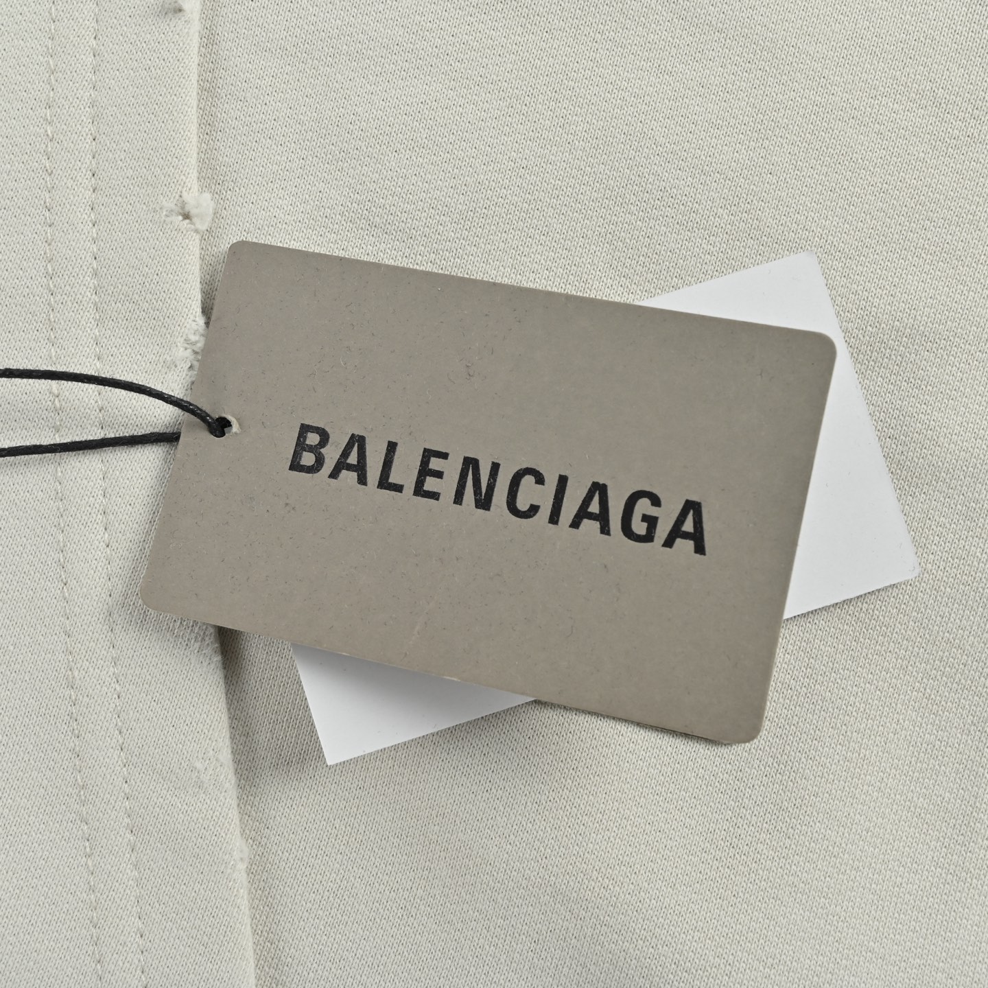 Balenciaga/巴黎世家 前后蓝色字母刺绣拉链外套